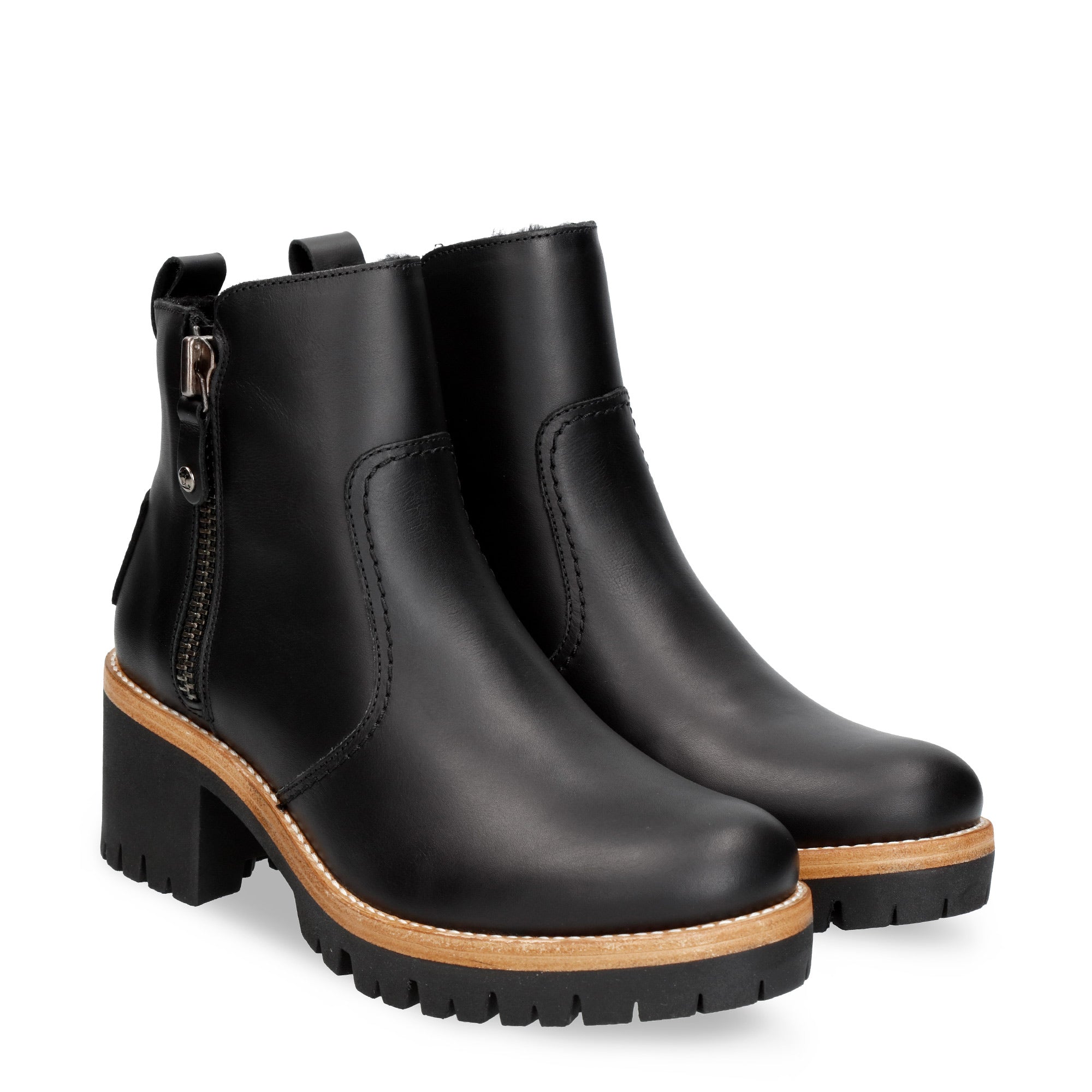 panama-jack-pauline-igloo-trav-b3-napa-negro-damenstiefelette-schwarz-absatz image 3