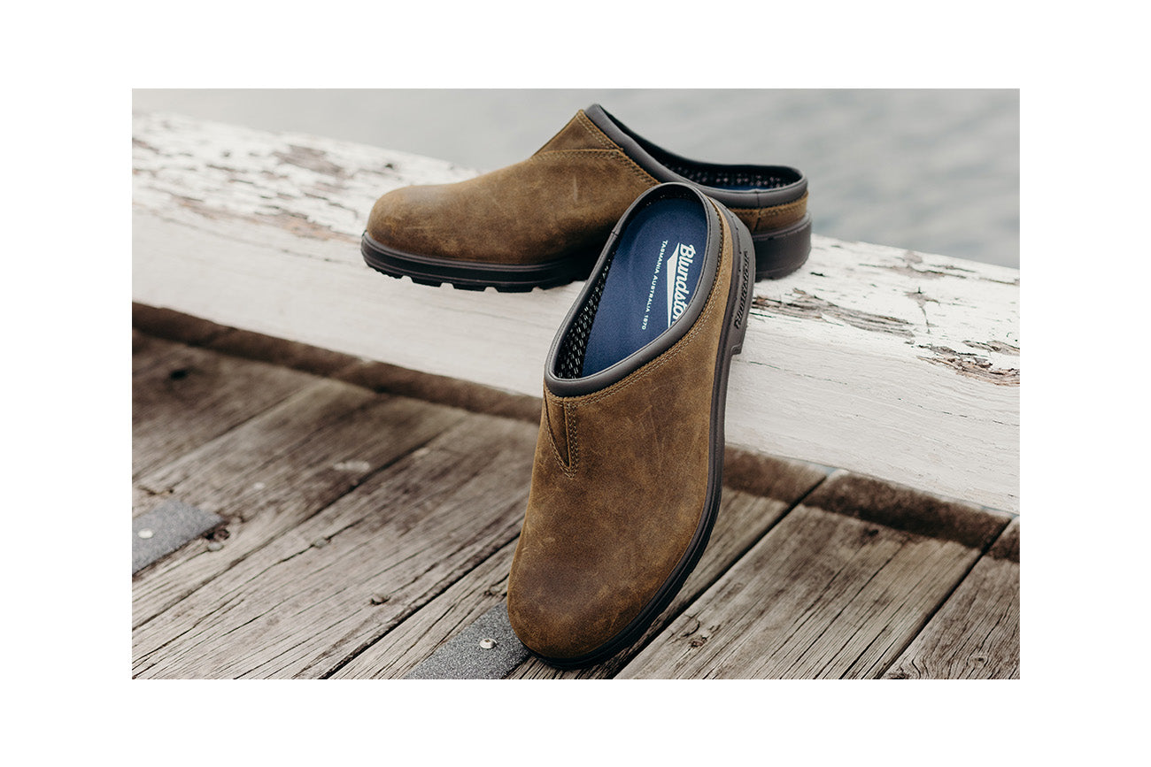 blundstone-2423-originals-clog-dark-olive-veloursleder image 4