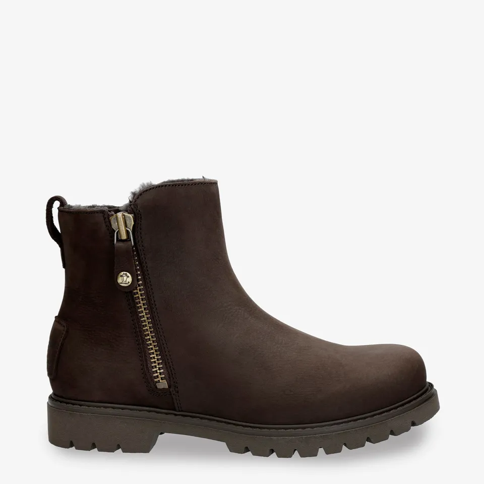 panama-jack-fiore-igloo-b1-damenstiefelette-lammfell-braun image 1