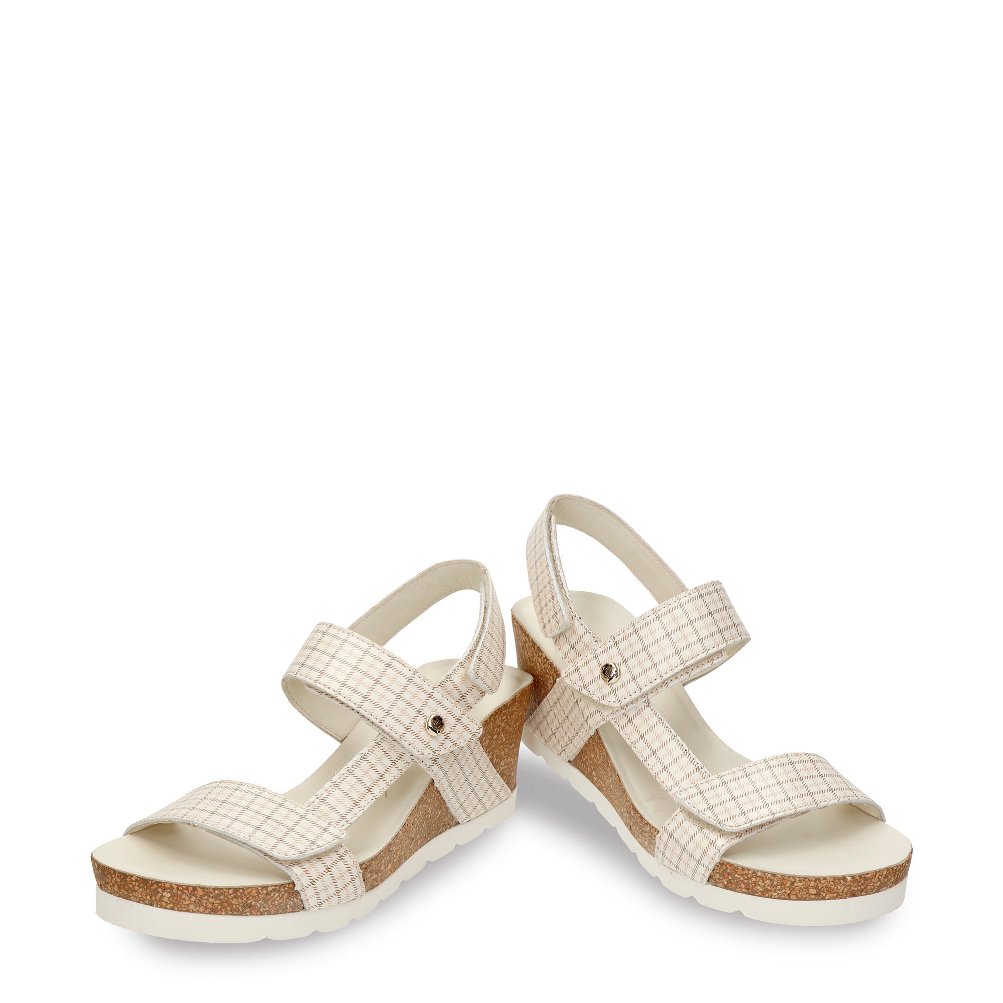 panama-jack-vilma-plaid-b1-keilsandalette-nappa-natural image 5
