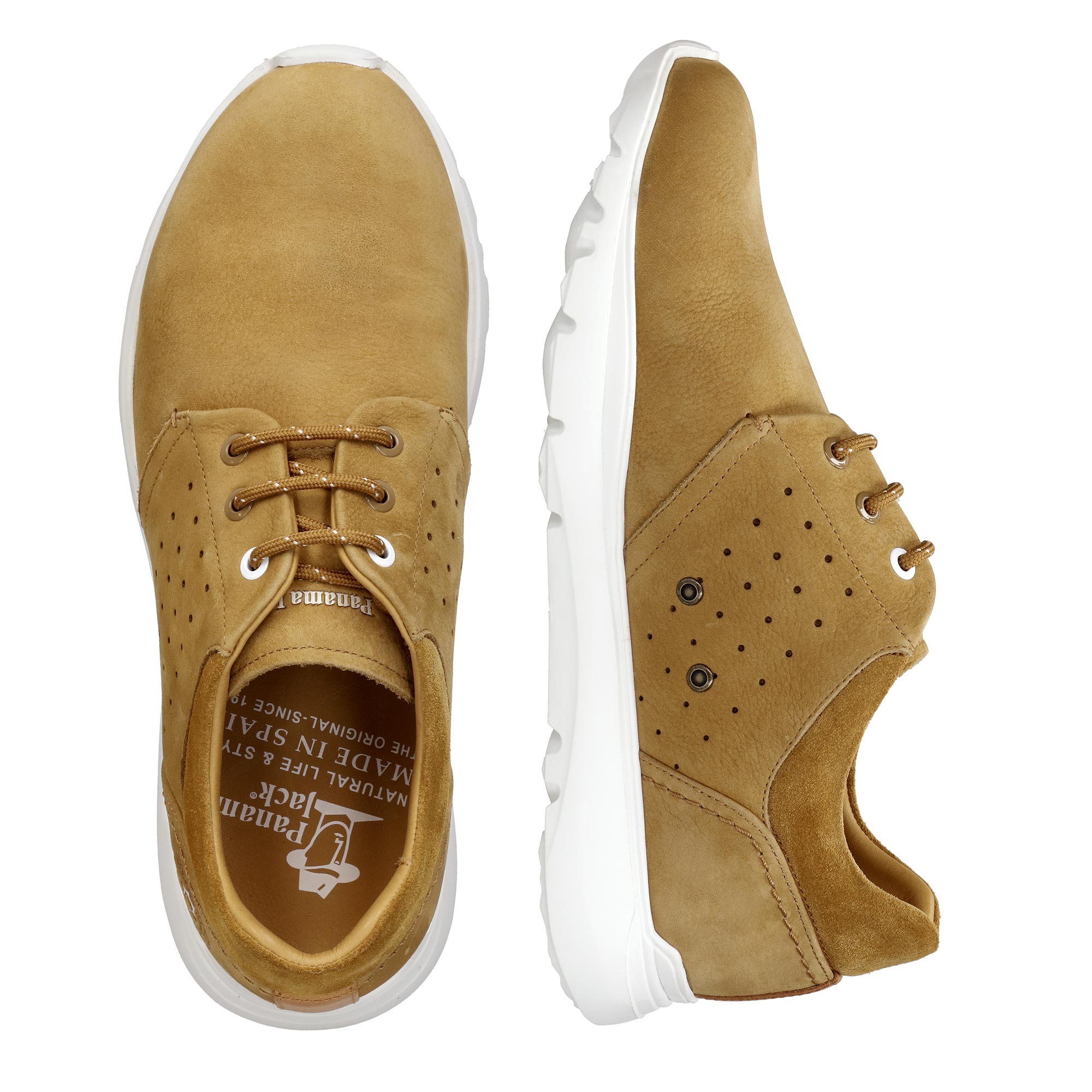 panama-jack-julius-c39-herren-sneaker-nobuck-ocre image 3