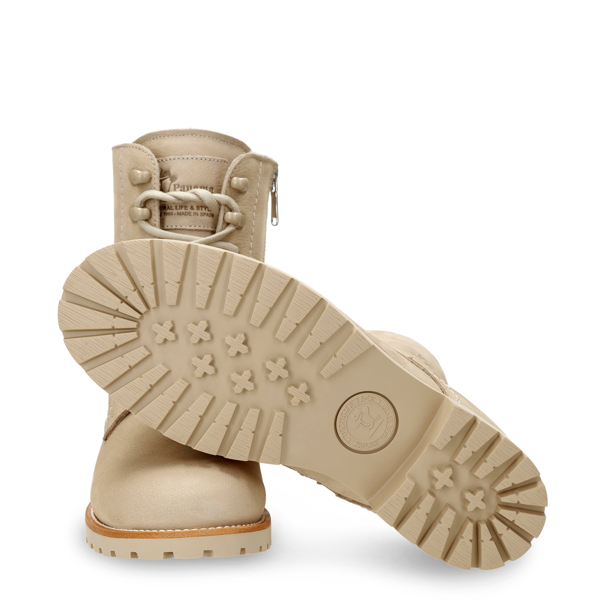 panama-jack-fara-igloo-trav-b12-damenstiefel-natural-nubuk-lammfell image 5