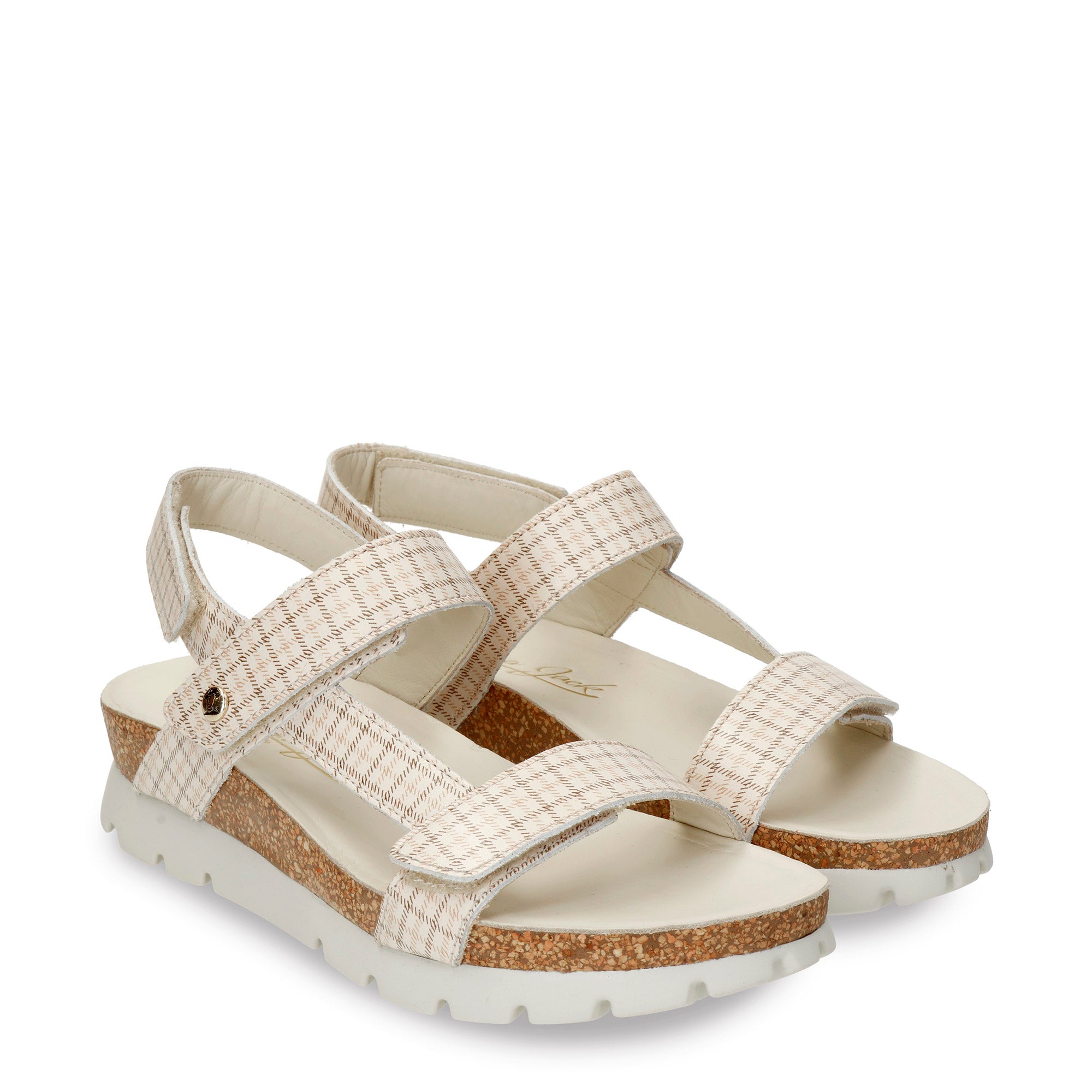 panama-jack-selma-plaid-b1-napa-damen-sandale-crudo-natural image 3