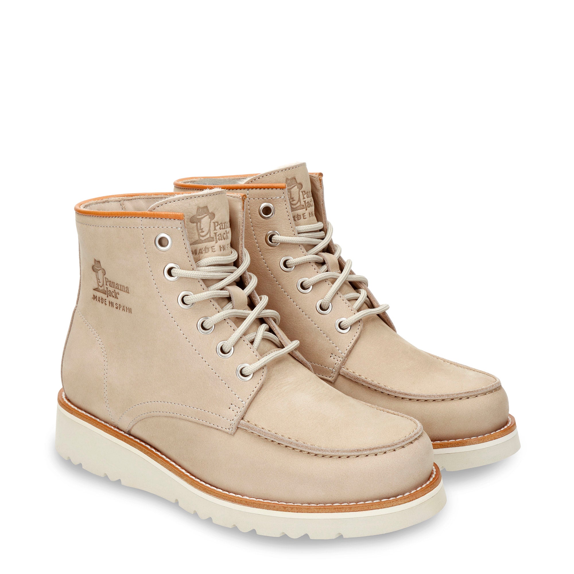 panama-jack-karen-b1-nobuck-damen-stiefelette-crudo-natural-waterproof image 6