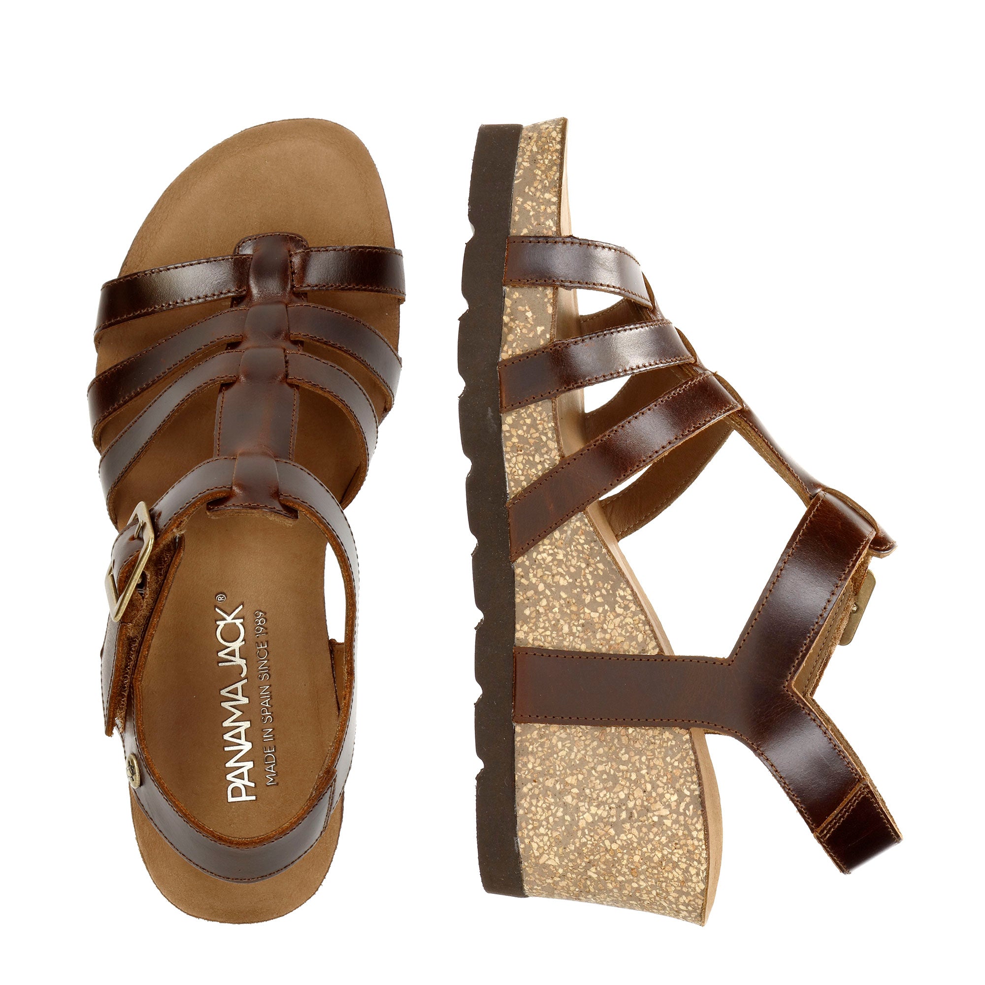 panama-jack-vero-clay-b1-pull-up-keil-sandalette-cuero-cognac image 4