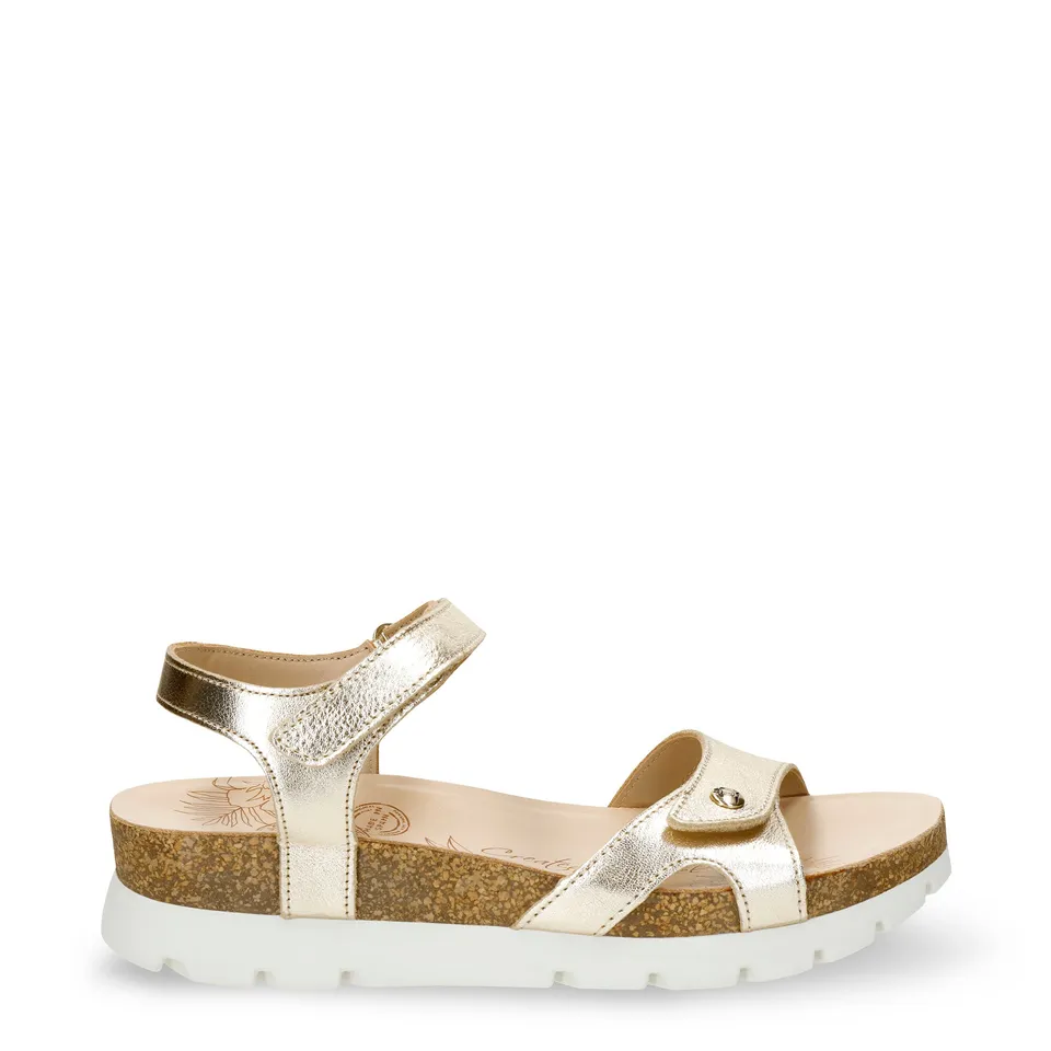 panama-jack-sulia-shine-b3-damen-sandale-napa-oro image 1