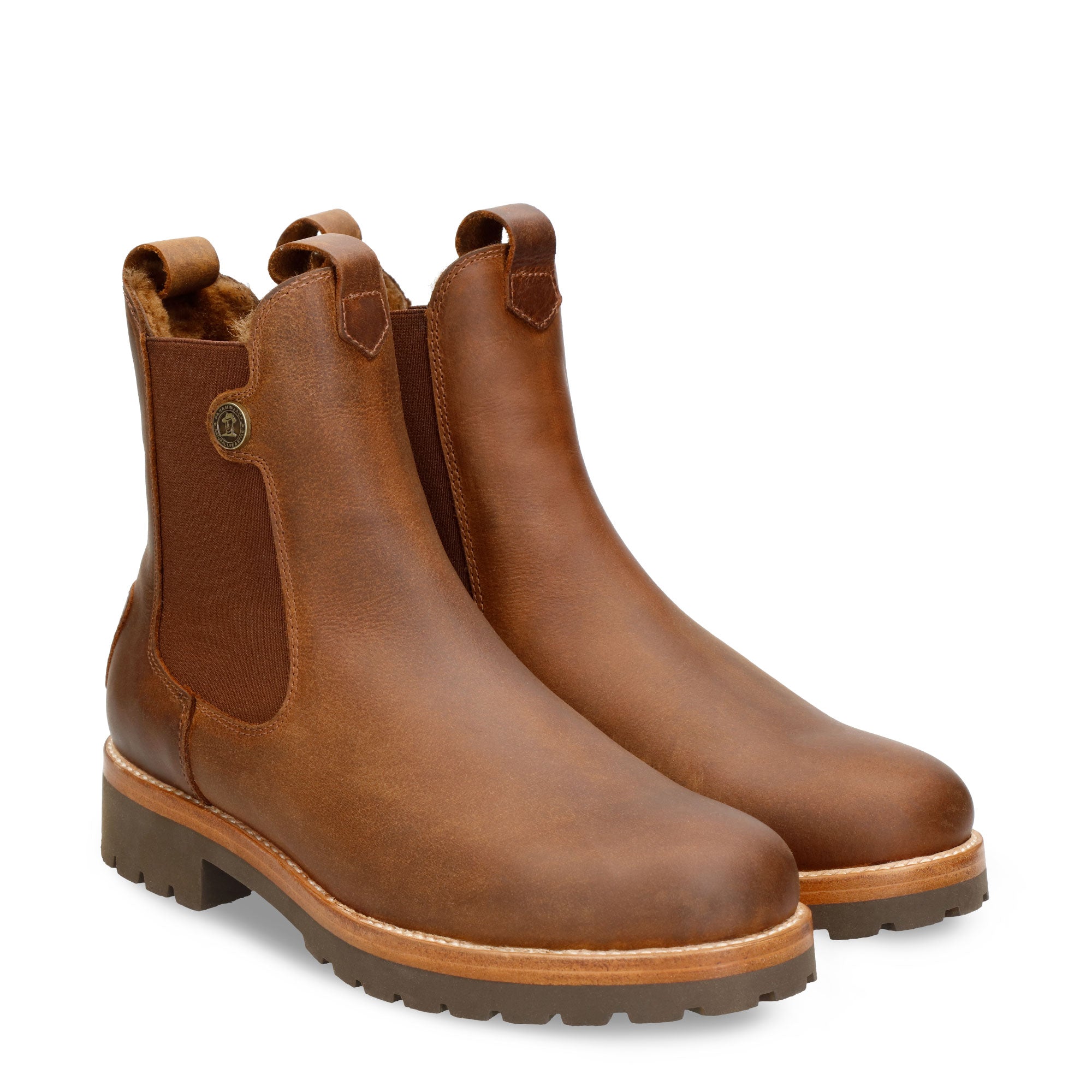 panama-jack-francesca-igloo-b5-napa-cuero-stiefelette-lammfell-cognac image 3