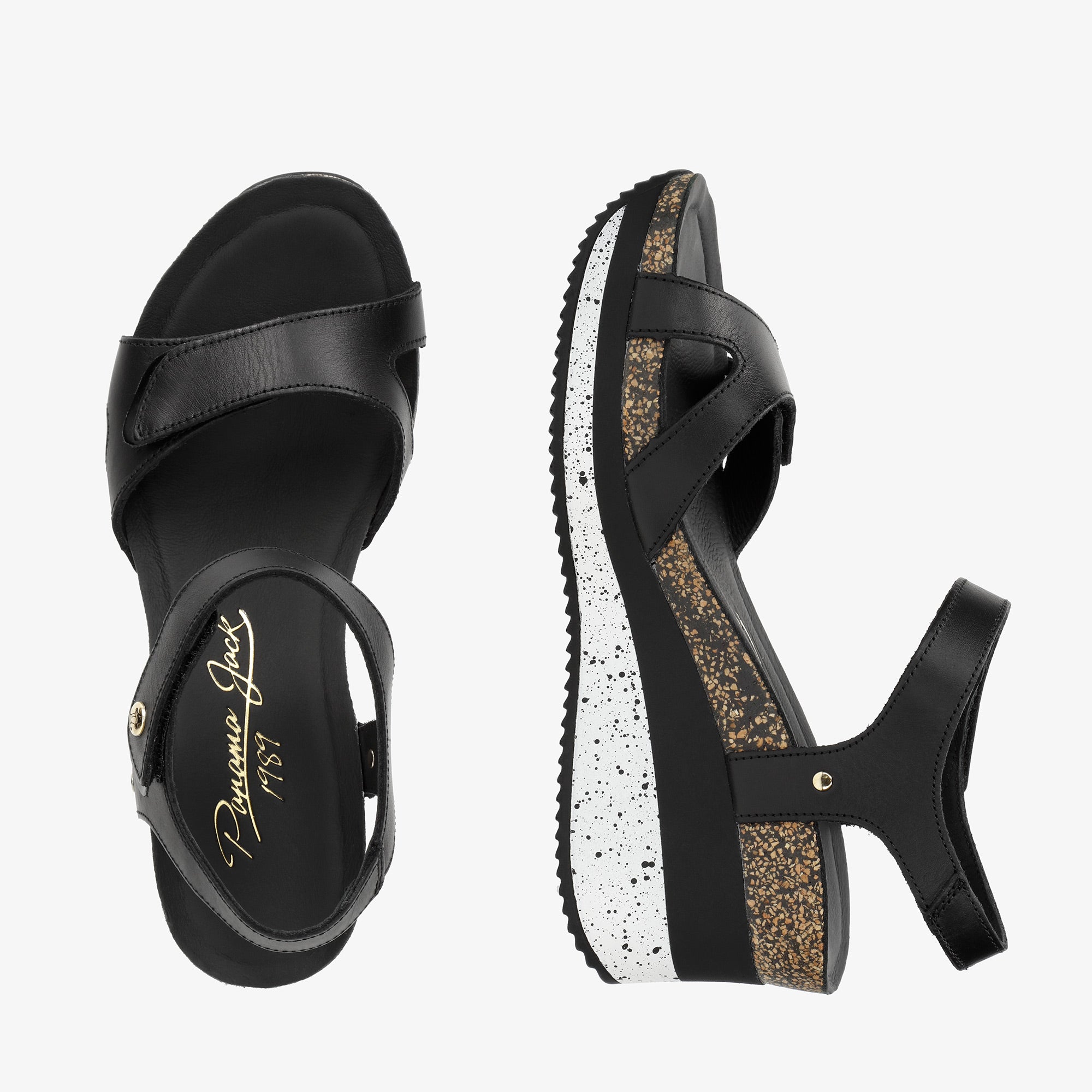 panama-jack-nica-sport-b10-napa-negro-keilsandalette-schwarz image 4
