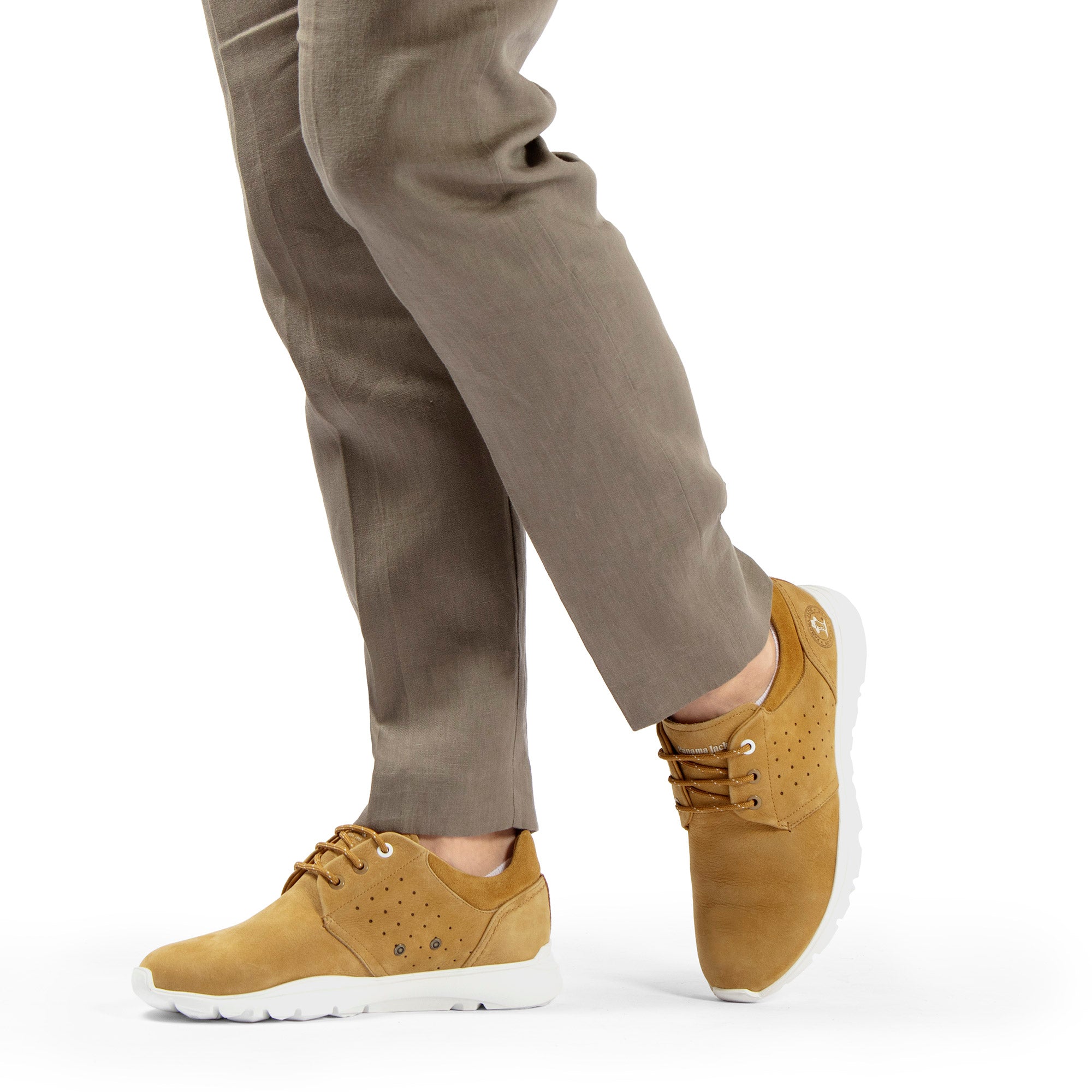 panama-jack-julius-c39-herren-sneaker-nobuck-ocre image 2
