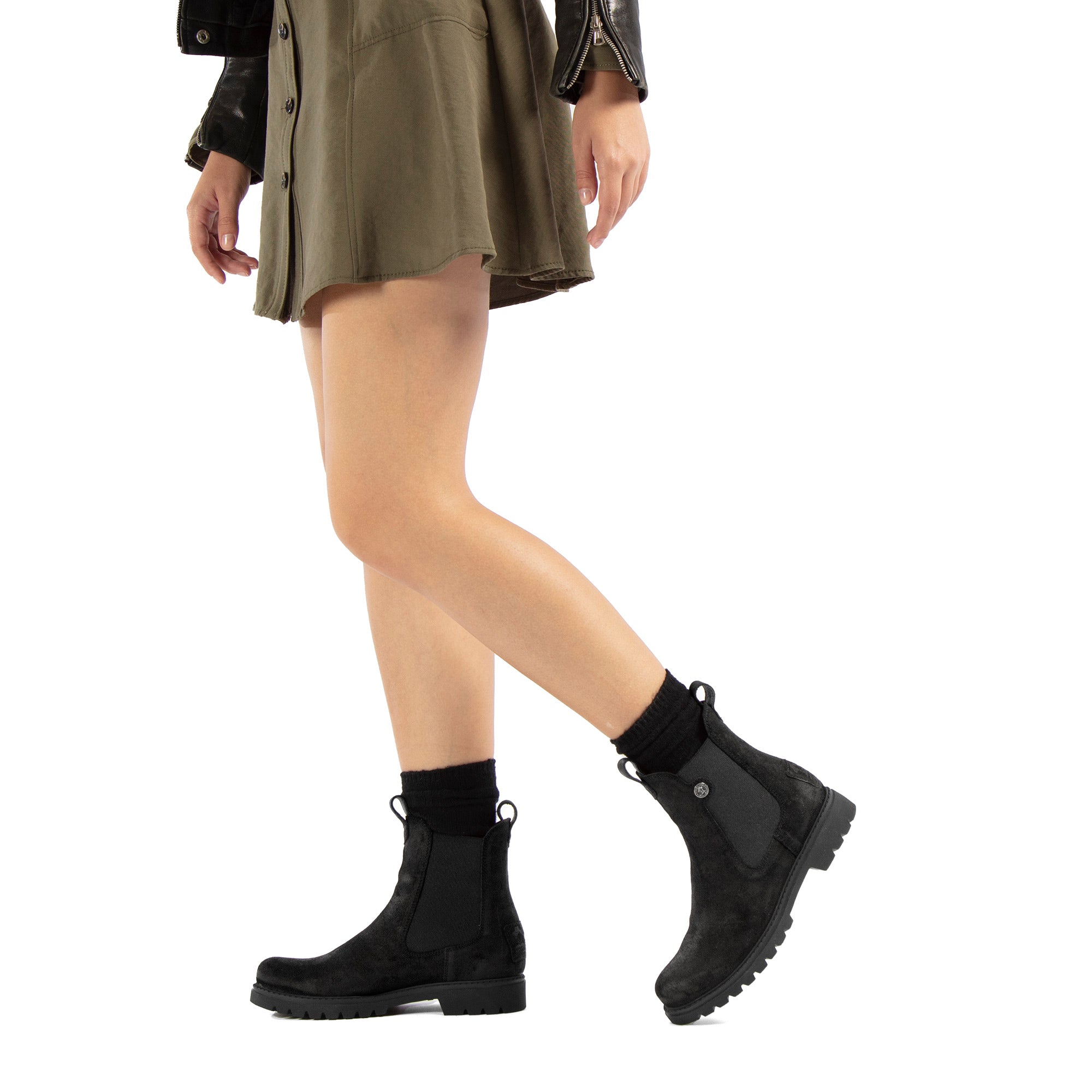 panama-jack-francesca-b9-velour-negro-stiefelette-schwarz image 2