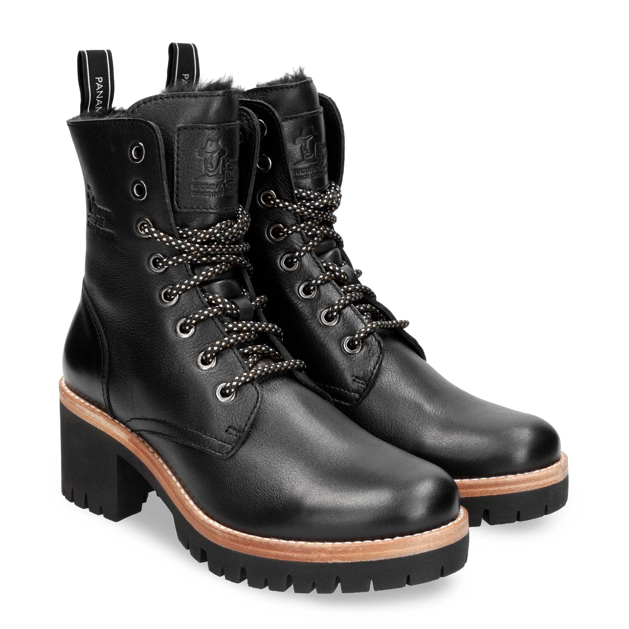 panama-jack-padma-b2-damenstiefel-schwarz-absatz image 3