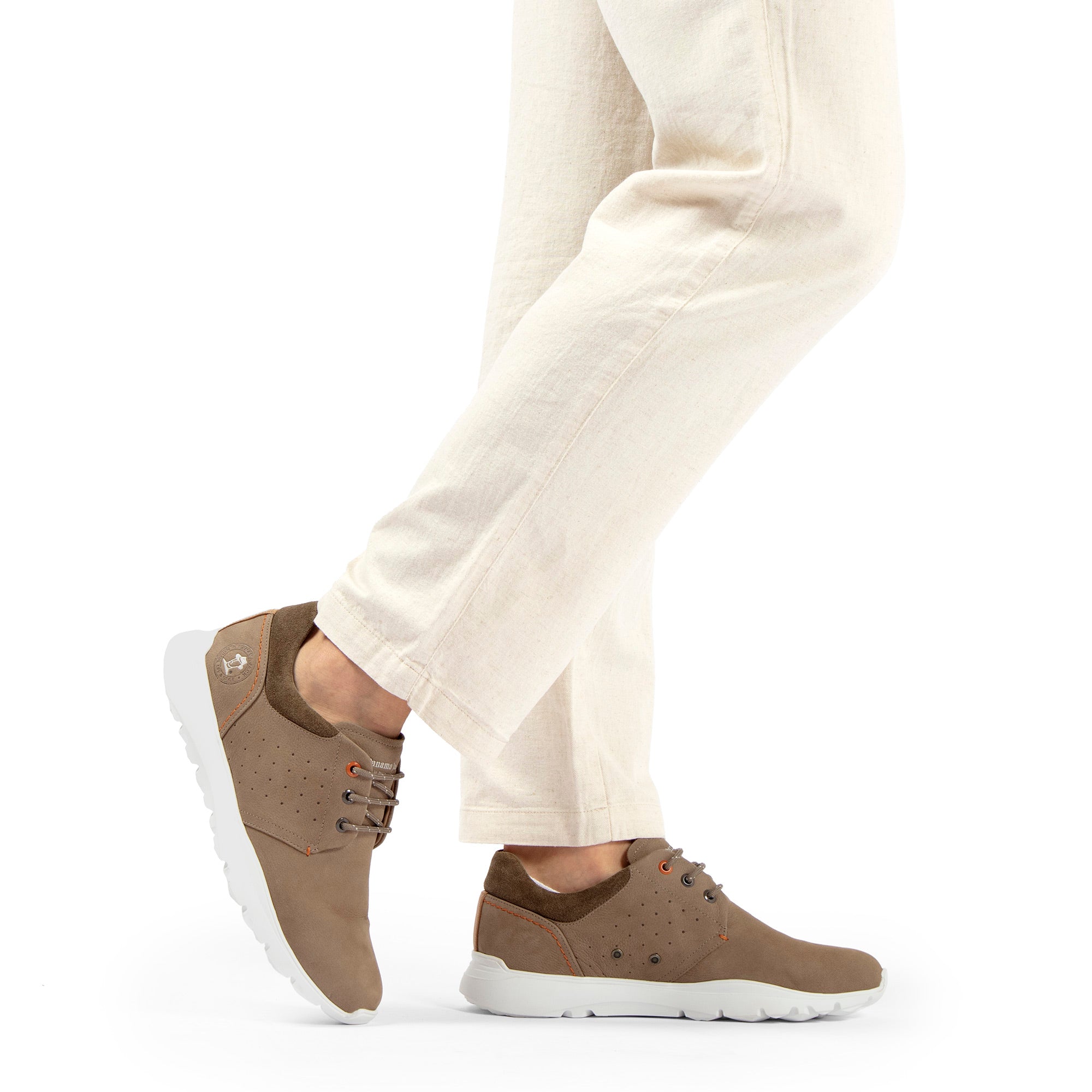 panama-jack-julius-herren-sneaker-nubuk-taupe-waterproof image 2