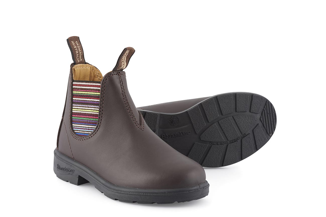 blundstone-1413-kids-chelsea-boot-brown-mit-buntem-elastik image 4