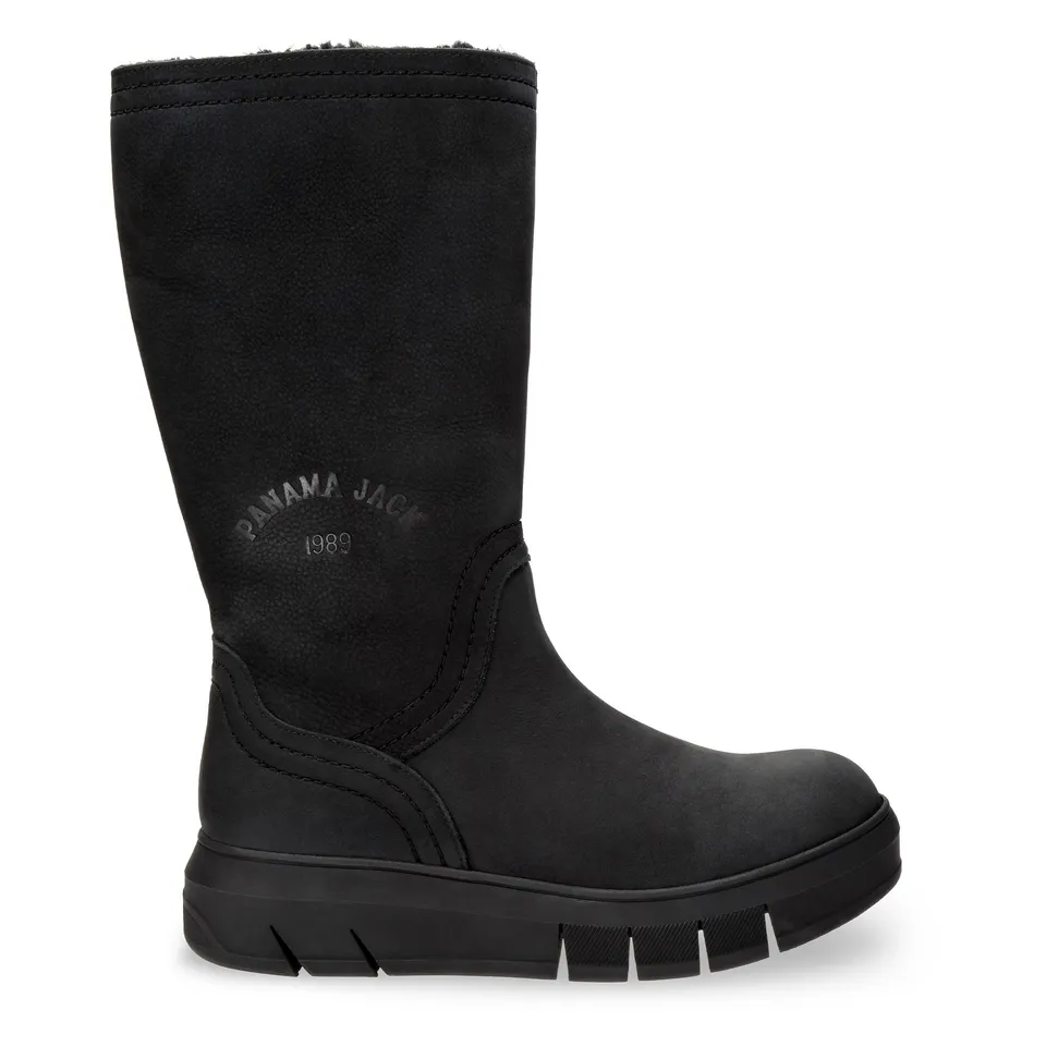 panama-jack-neck-b3-nobuck-negro-damenstiefel-schwarz image 1