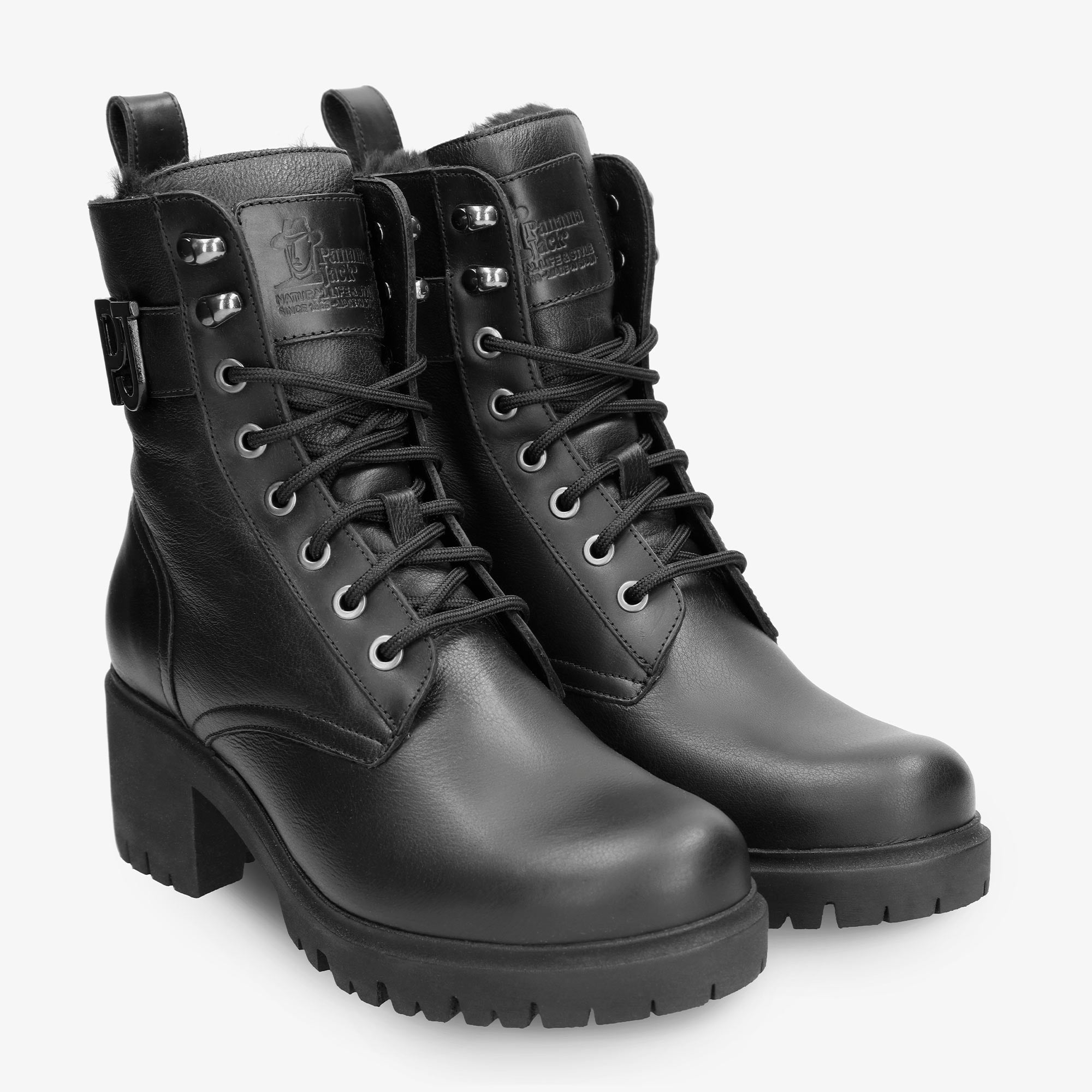 panama-jack-paz-b1-damenstiefel-mit-absatz-napa-negro image 3