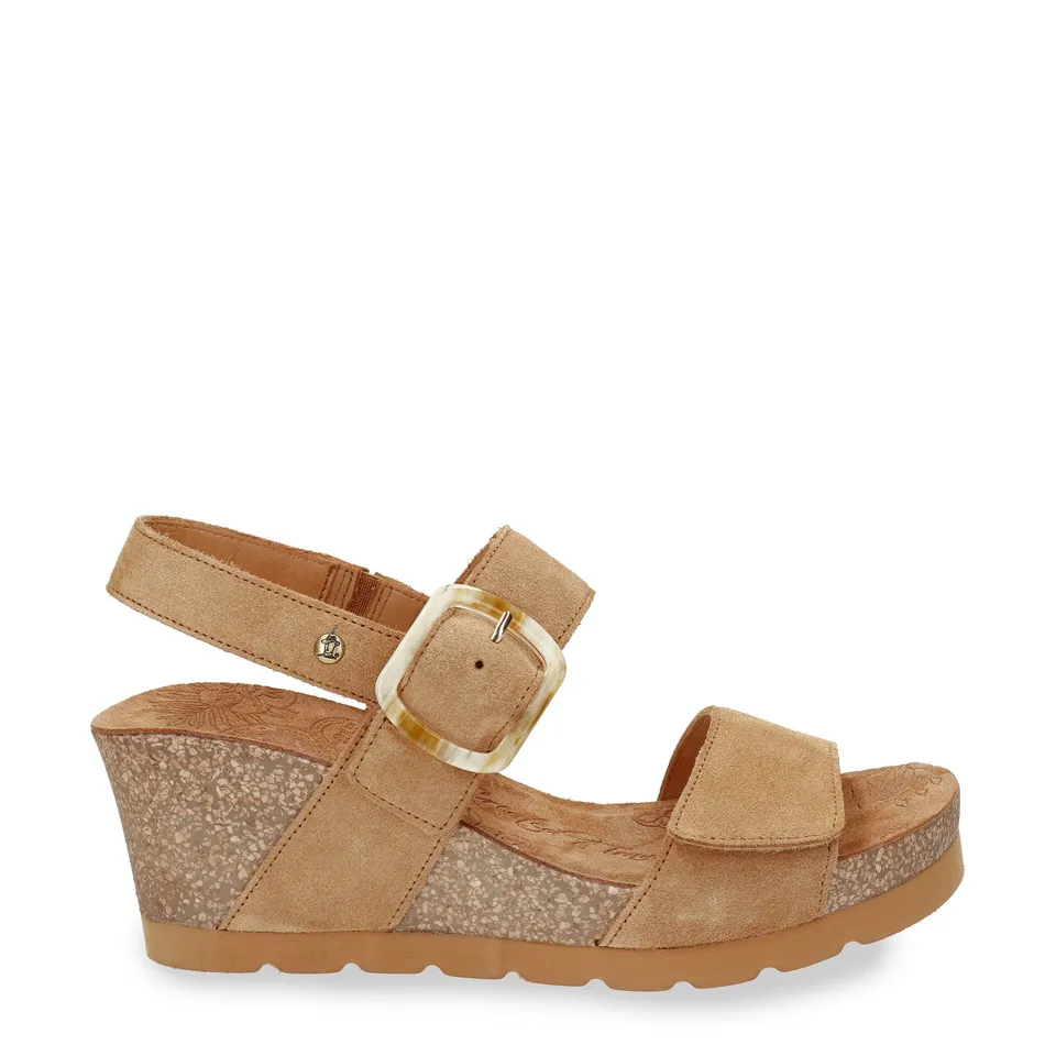 panama-jack-valle-b1-keilsandalette-velour-cuero-camel image 1