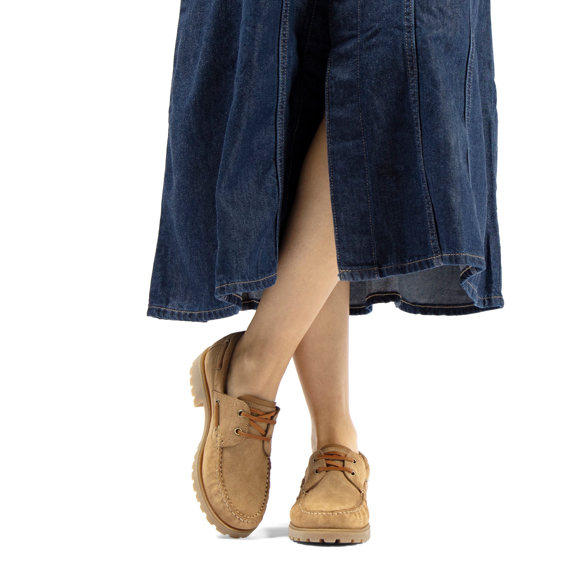 panama-jack-boat-b14-damen-bootsschuh-velourleder-camel image 2