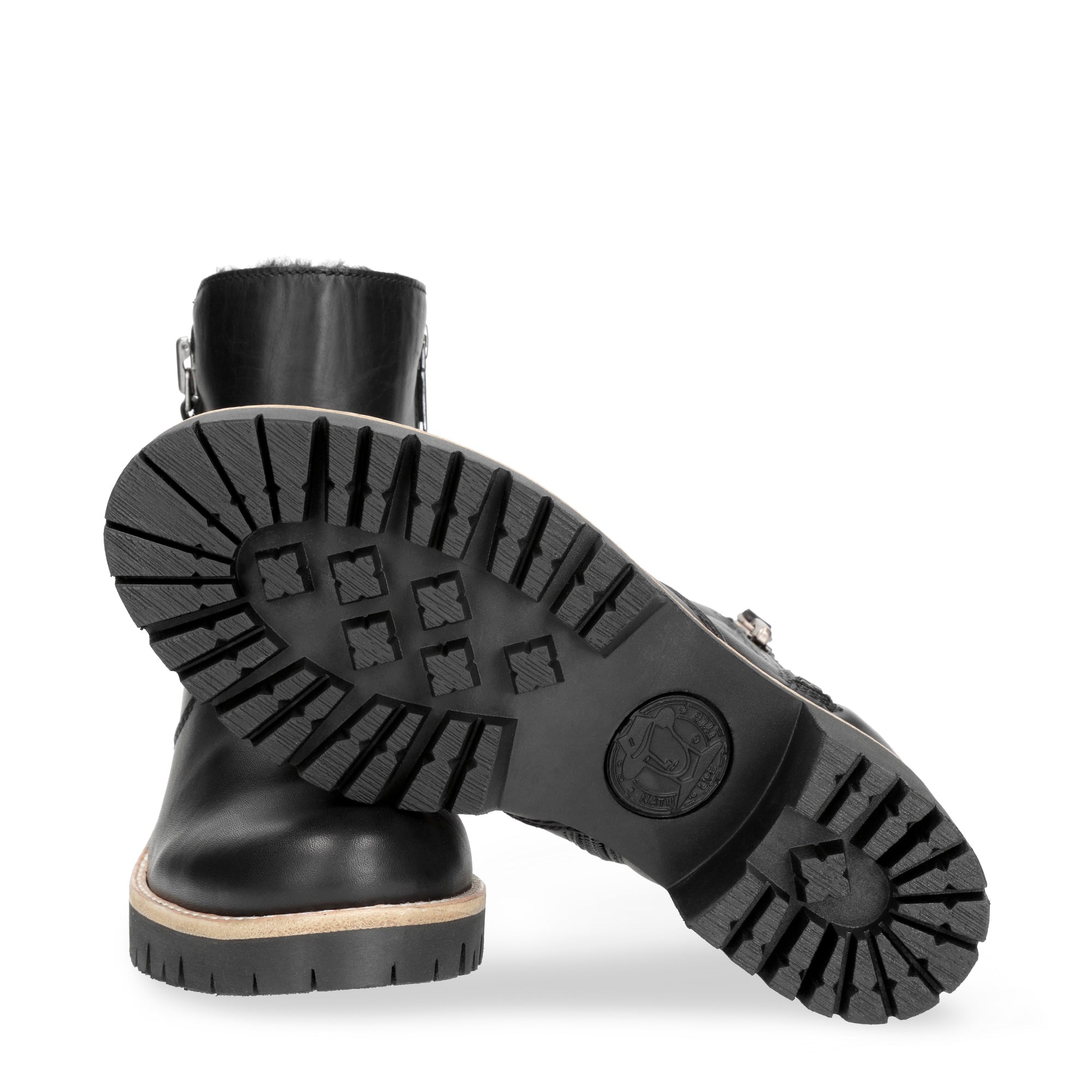 panama-jack-pauline-trav-b2-damenstiefelette-waterproof-napa-negro-absatz image 5