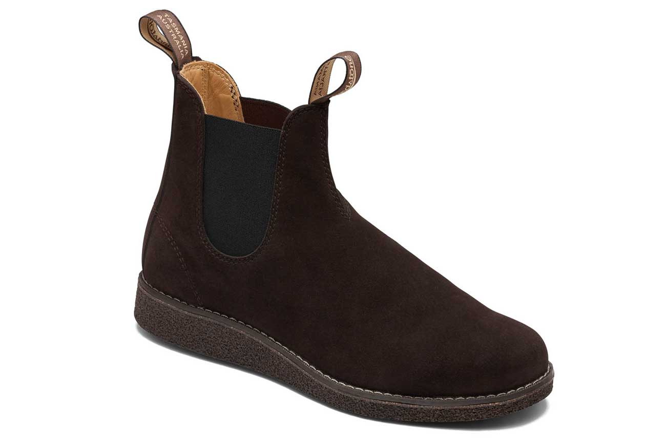 blundstone-2689-deepest-brown-suede-aerocork-chelsea-boot image 2