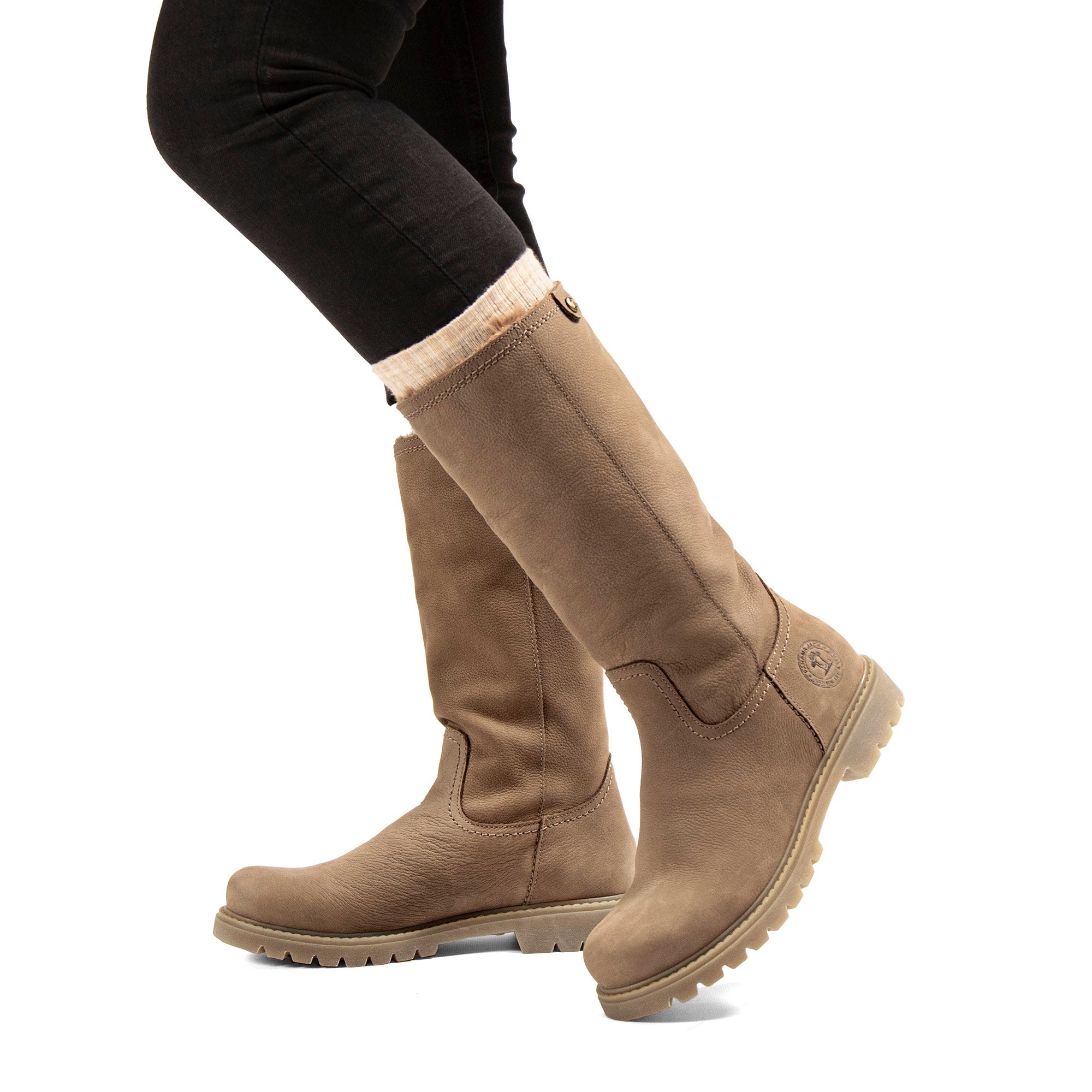 panama-jack-bambina-b146-damen-stiefel-nobuck-taupe image 2