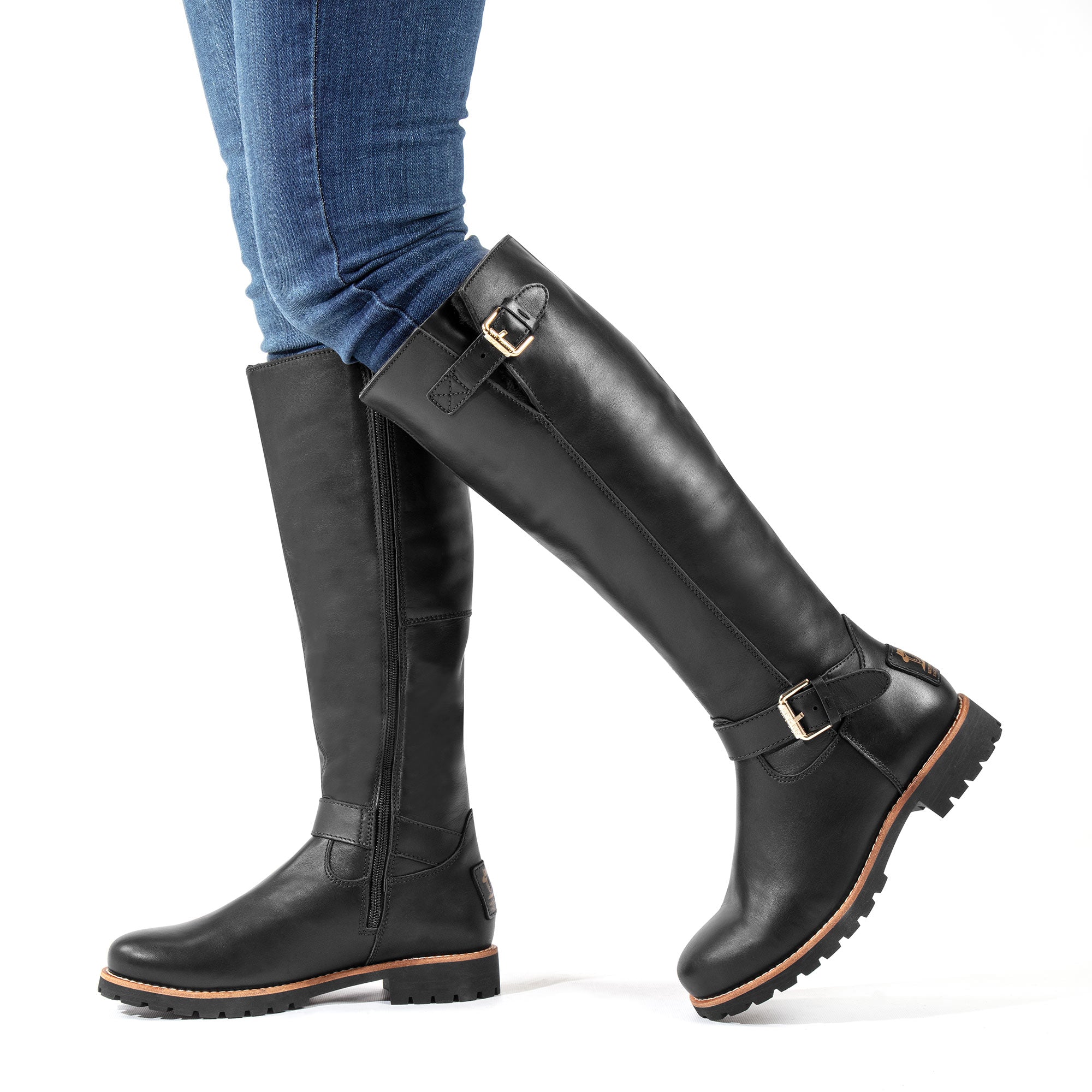 panama-jack-amberes-igloo-trav-damen-langstiefel-schwarz image 2