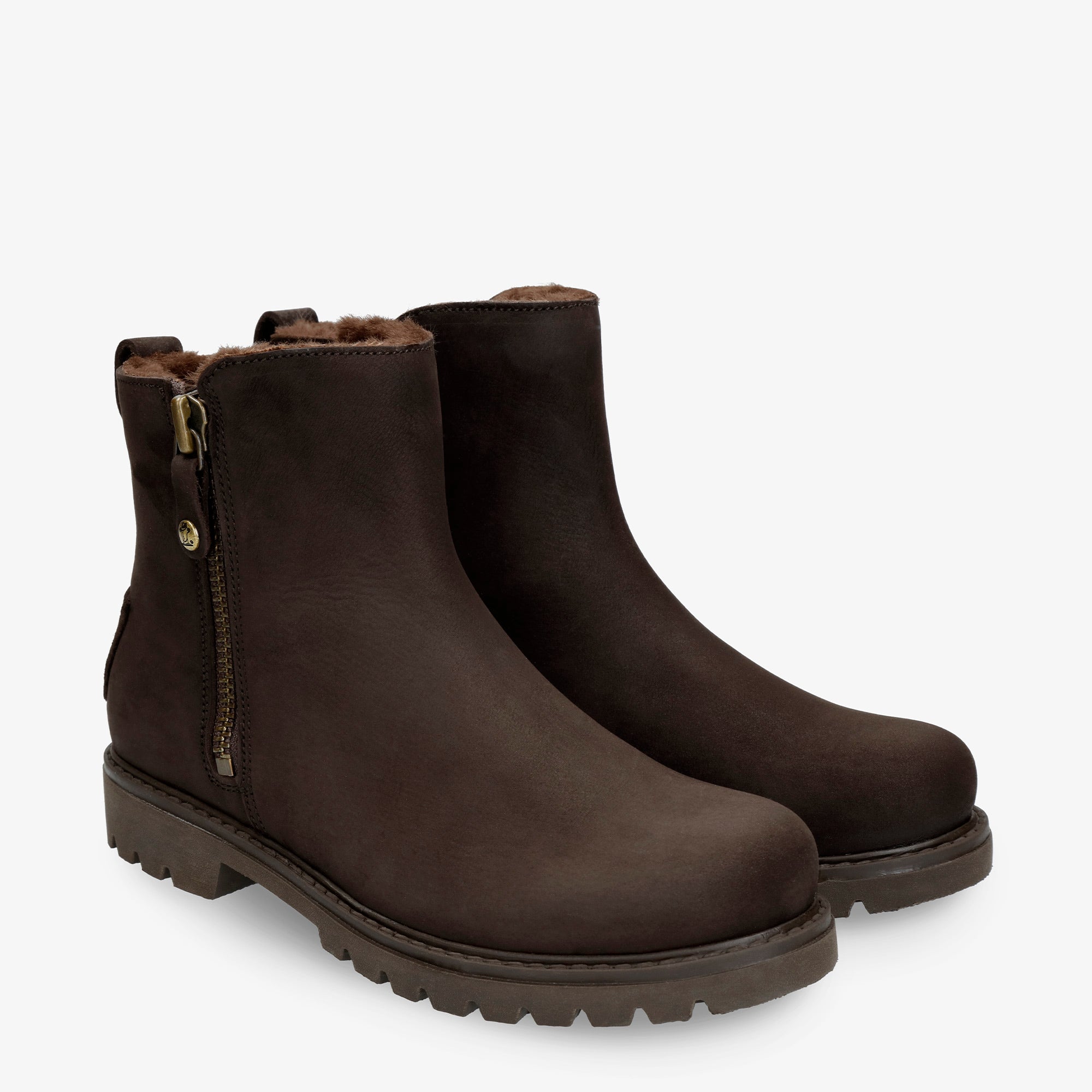 panama-jack-fiore-b9-damenstiefelette-nobuck-braun-waterproof image 6