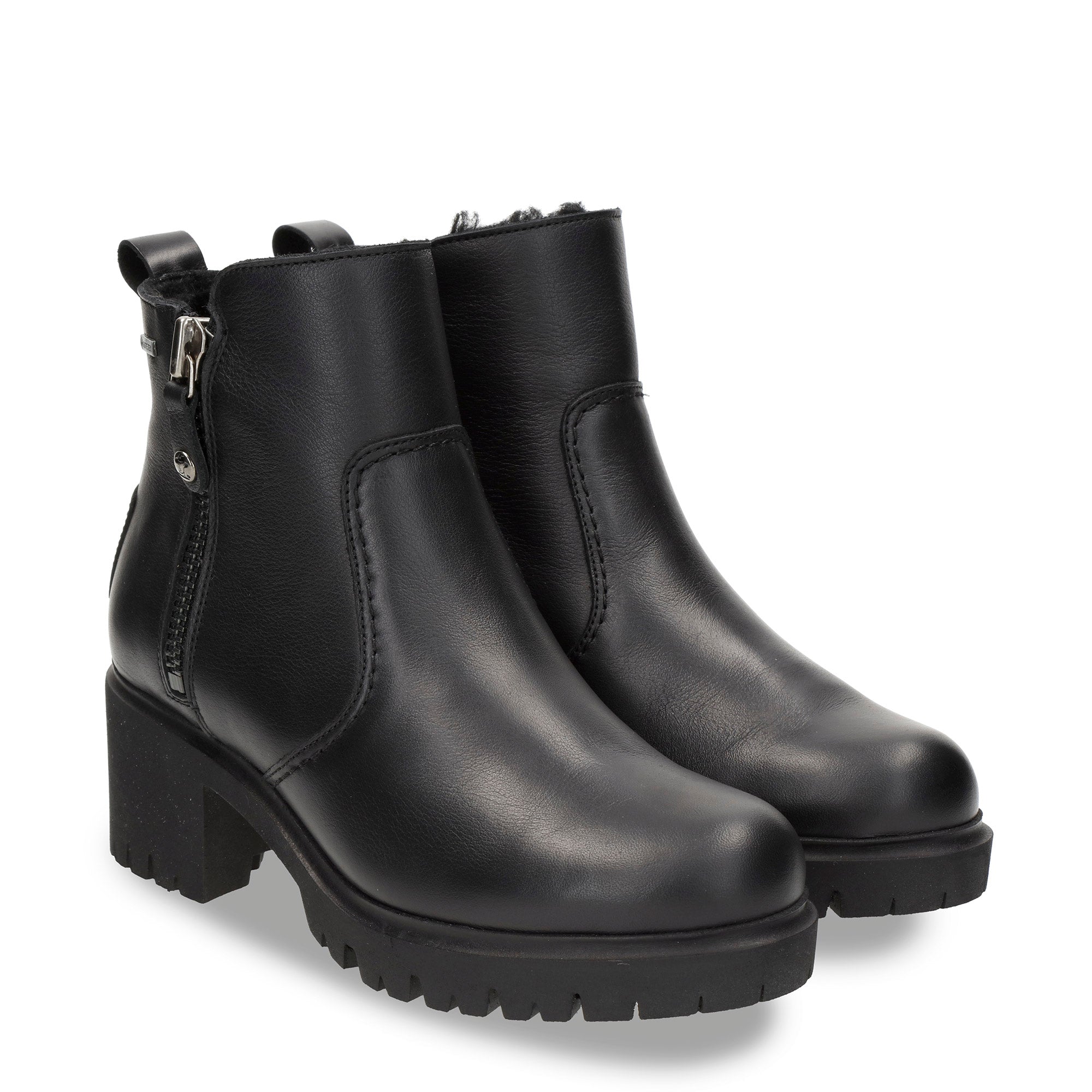 panama-jack-pauline-gtx-b5-damenstiefelette-napa-negro-gore-tex-absatz image 3