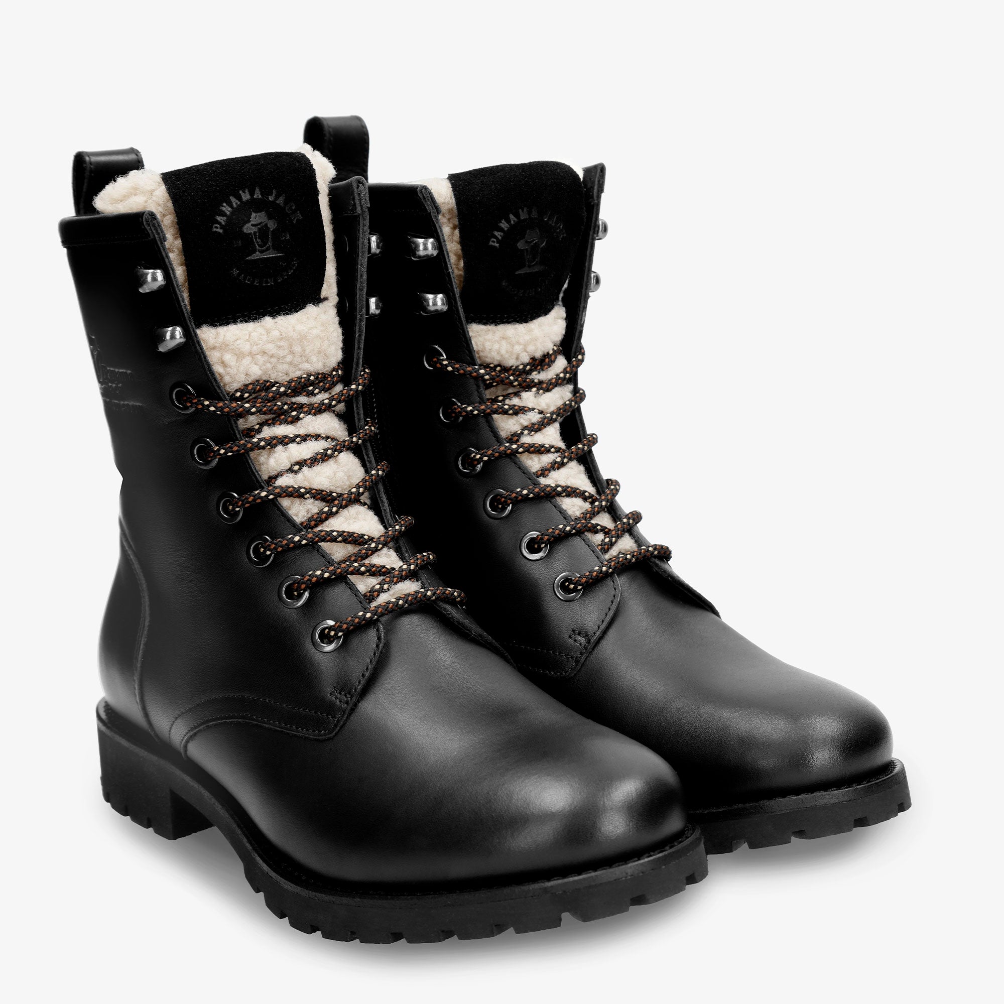 panama-jack-ibi-b1-damenstiefel-napa-negro-waterproof-flach image 3