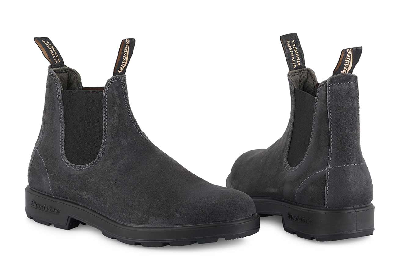 blundstone-1910-originals-chelsea-boot-steel-grey-suede-used-look image 3
