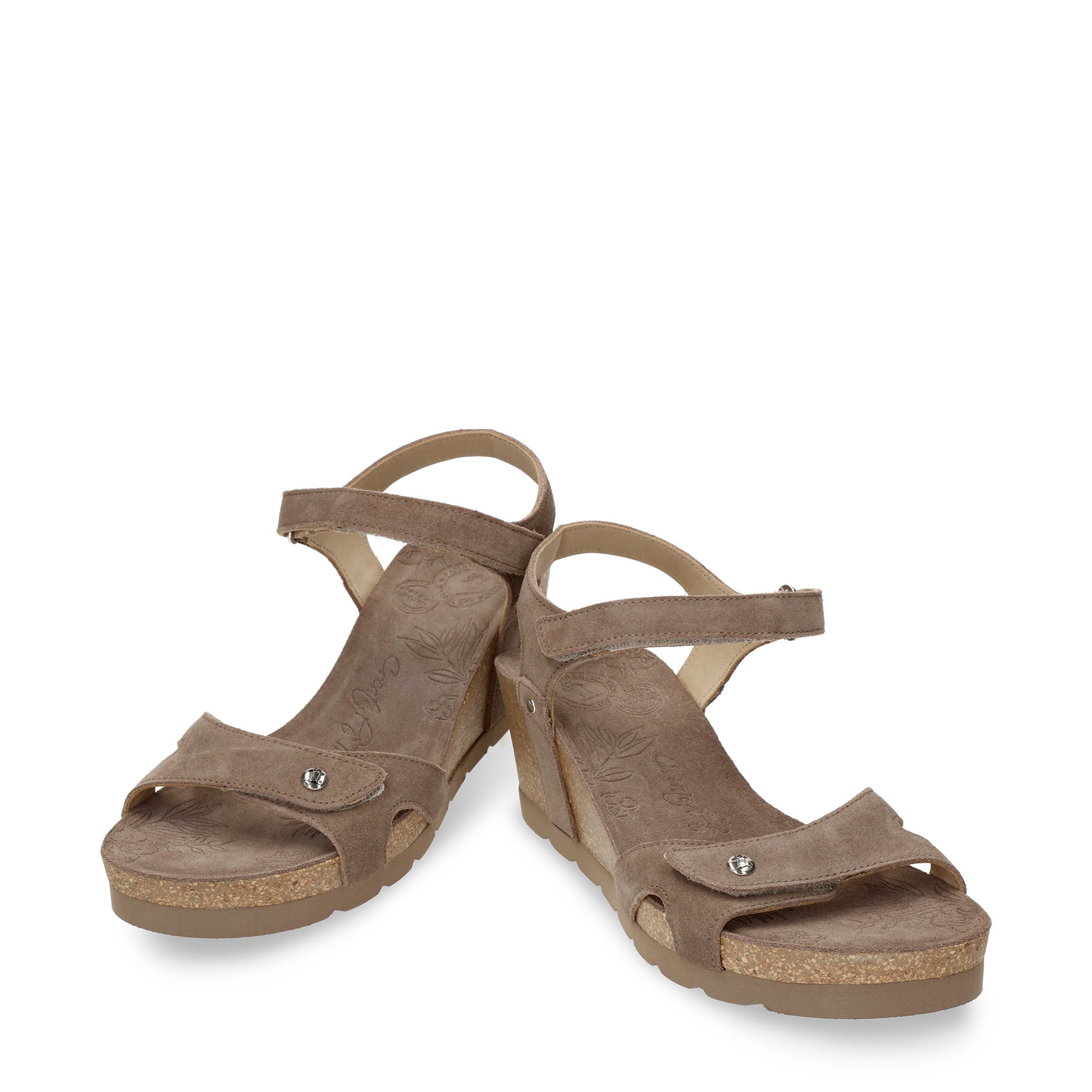 panama-jack-julia-b73-velour-piedra-damen-keilsandalette-stone image 3