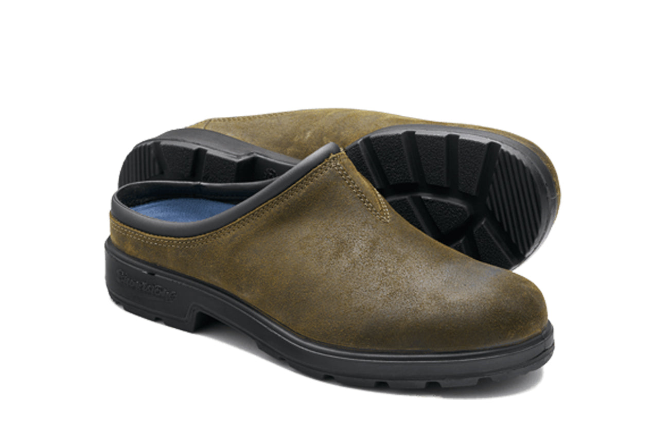 blundstone-2423-originals-clog-dark-olive-veloursleder image 2
