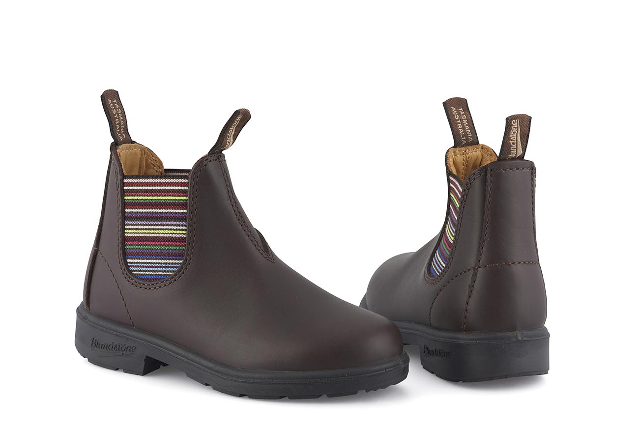 blundstone-1413-kids-chelsea-boot-brown-mit-buntem-elastik image 3