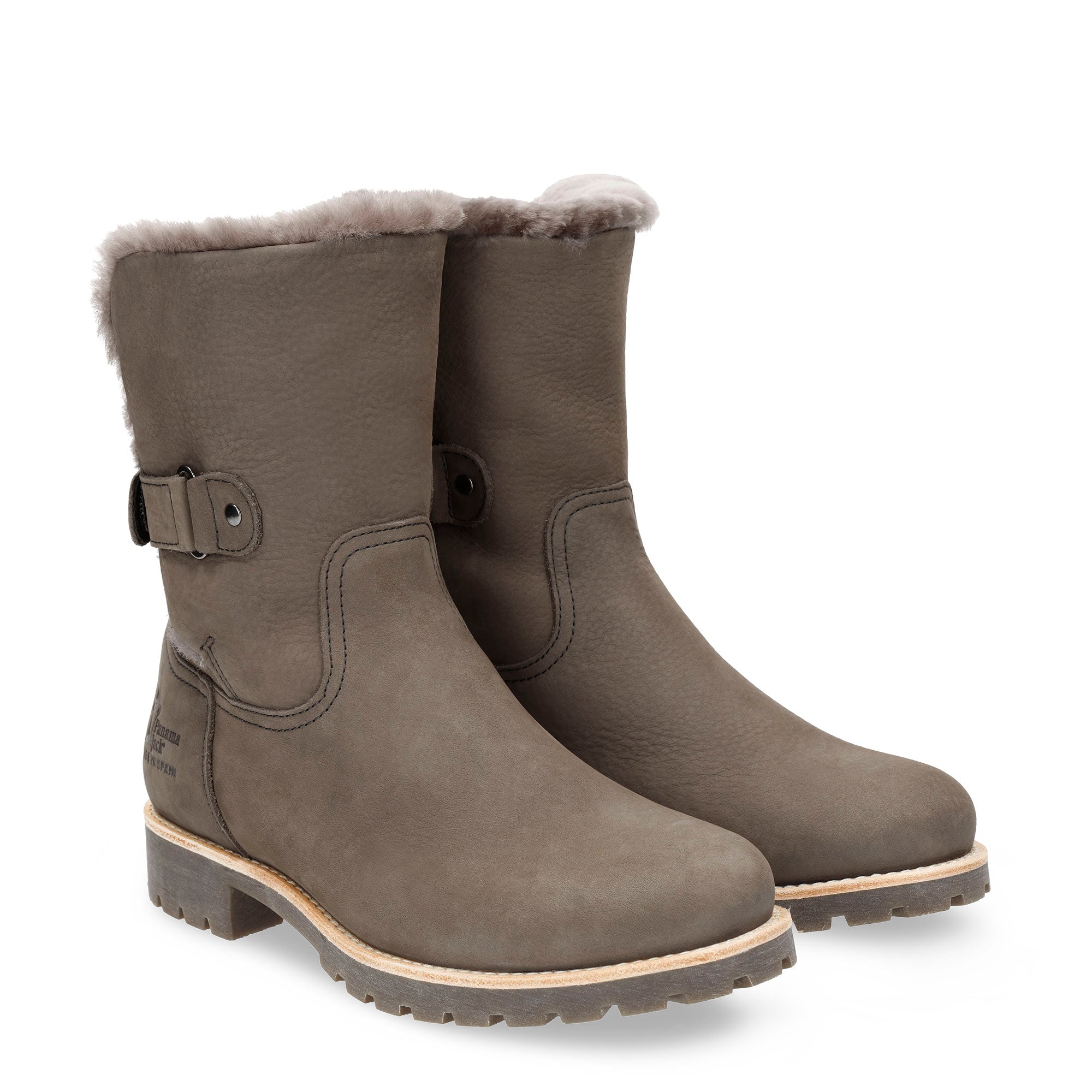 panama-jack-felia-igloo-b7-damenstiefel-waterproof-nubukleder-grau image 3