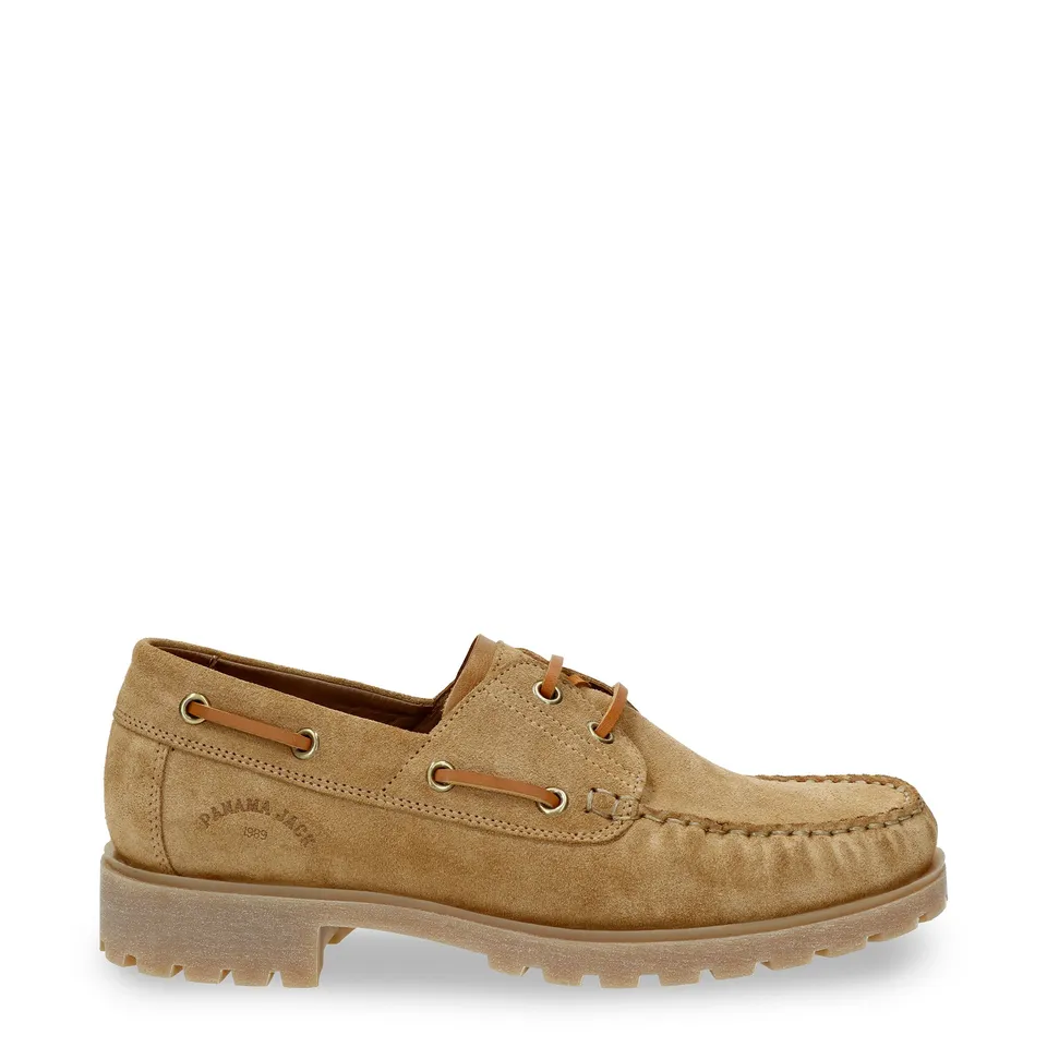 panama-jack-boat-b14-damen-bootsschuh-velourleder-camel image 1