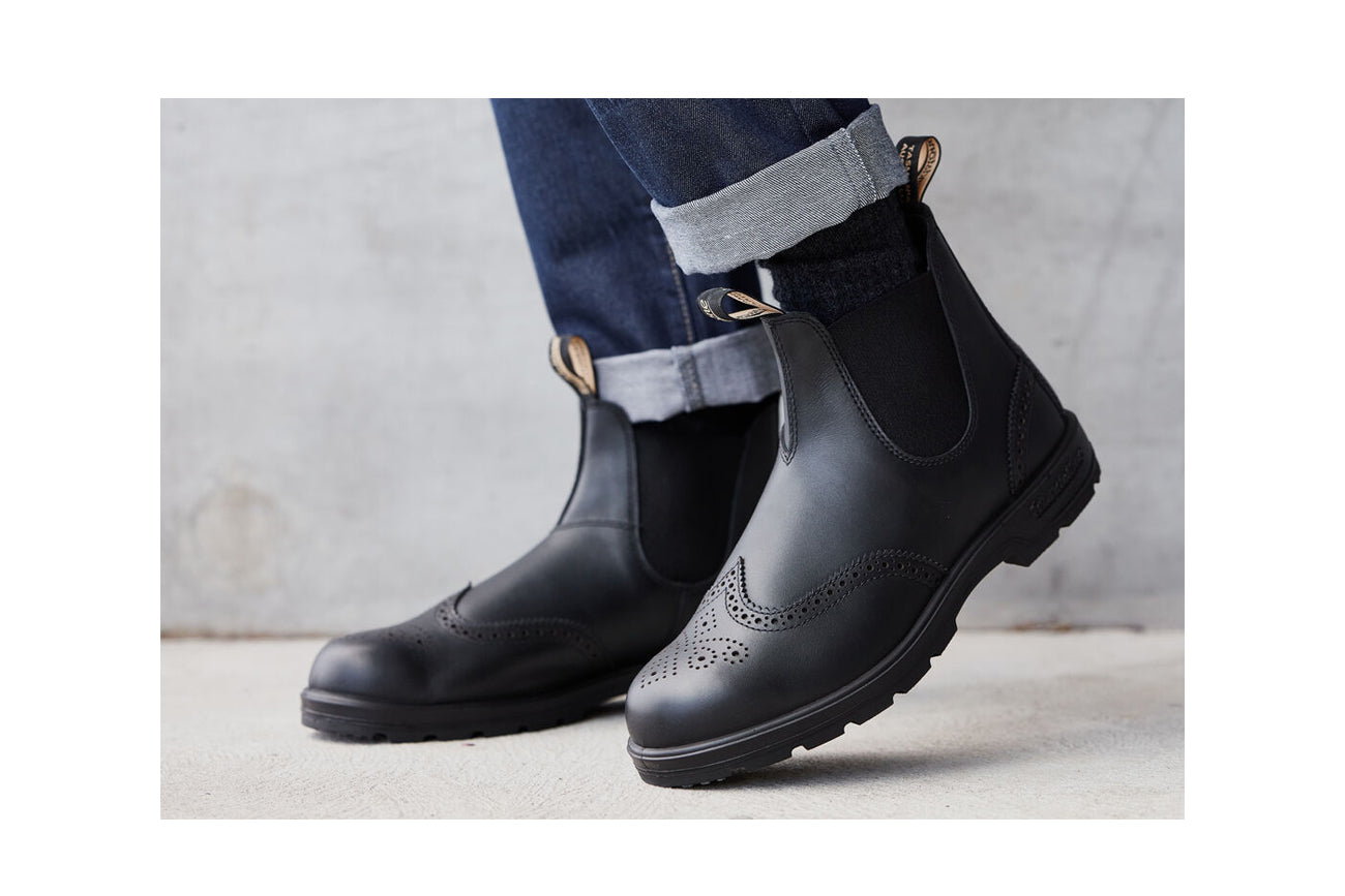 blundstone-2443-brogued-black-chelsea-boot image 3