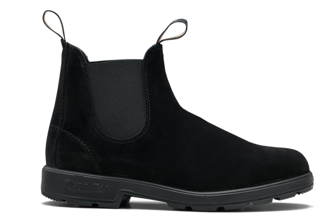 blundstone-2405-black-chelsea-boot-aus-veloursleder image 1