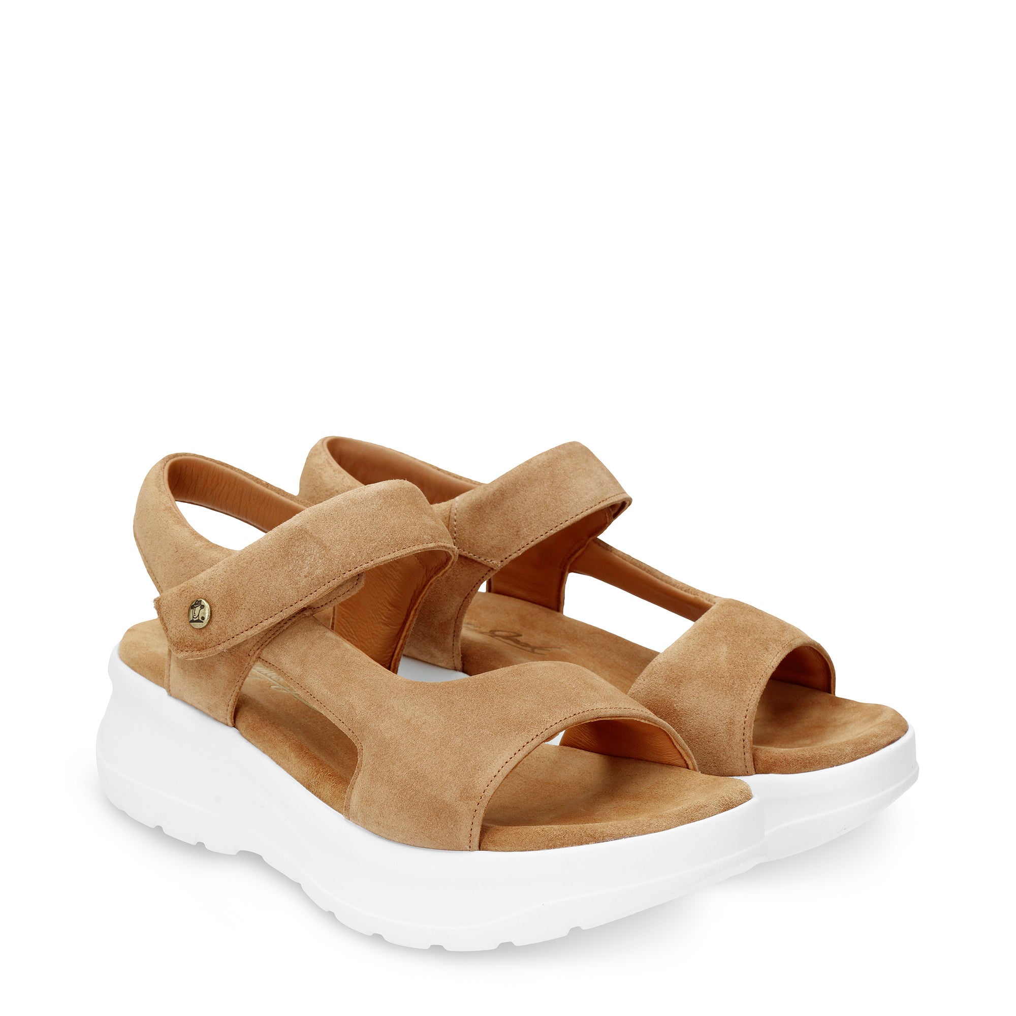 panama-jack-naroa-b2-velour-cuero-damen-platform-sandale-camel image 3