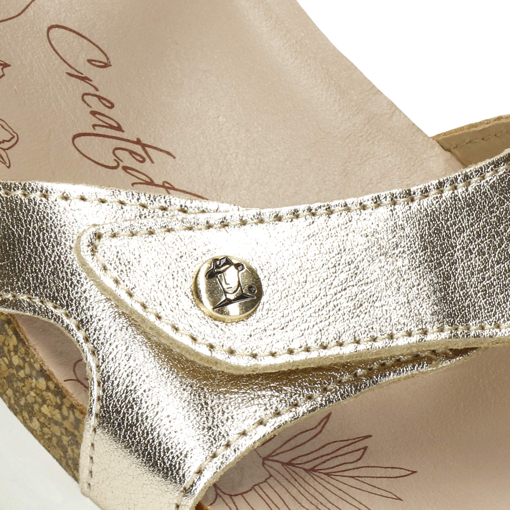 panama-jack-sulia-shine-b3-damen-sandale-napa-oro image 7