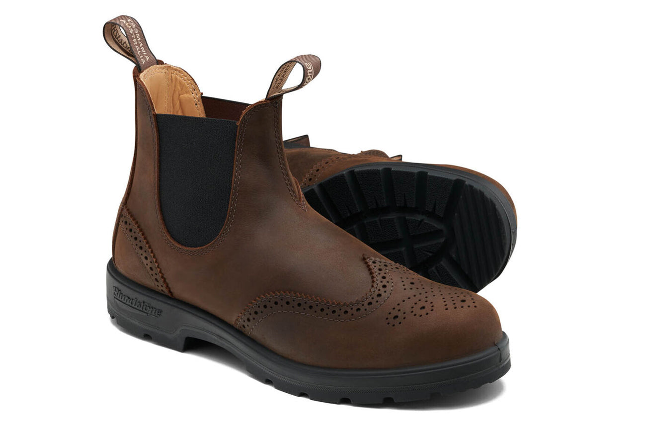 blundstone-2444-brogued-chelsea-boot-antique-brown image 2