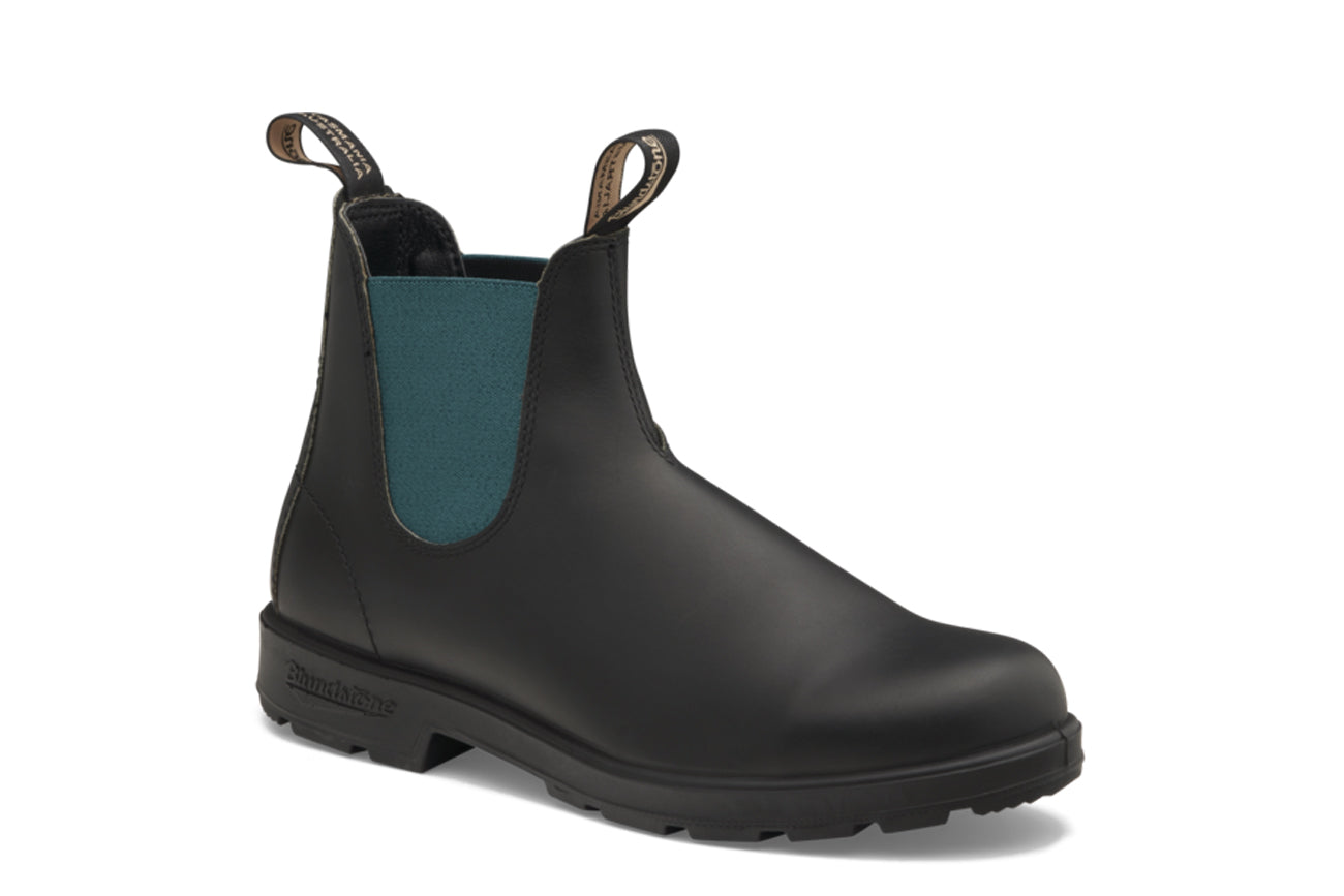 blundstone-2307-black-petrol-chelsea-boot-glattleder image 2