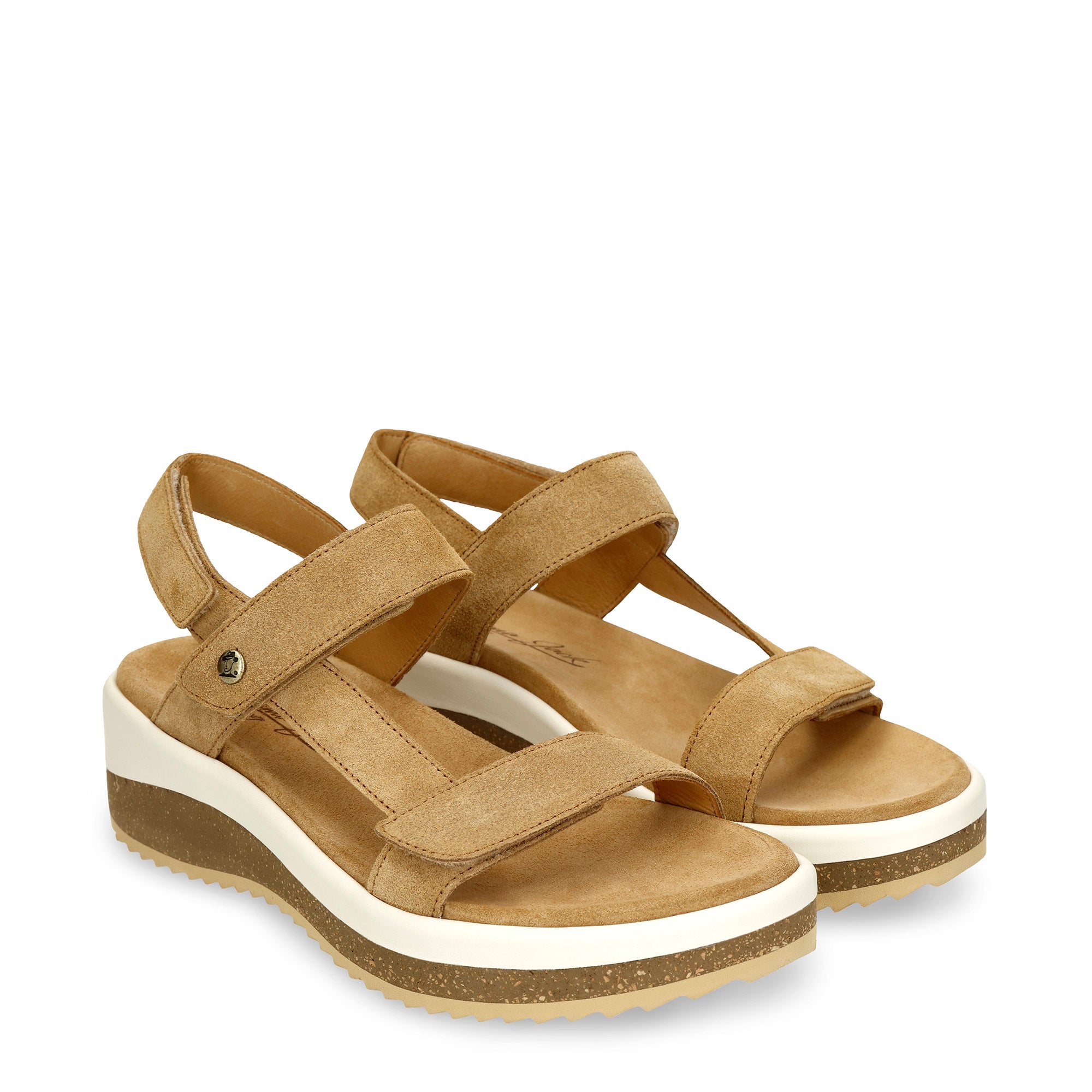 panama-jack-alana-b1-keilsandalette-velour-camel image 4