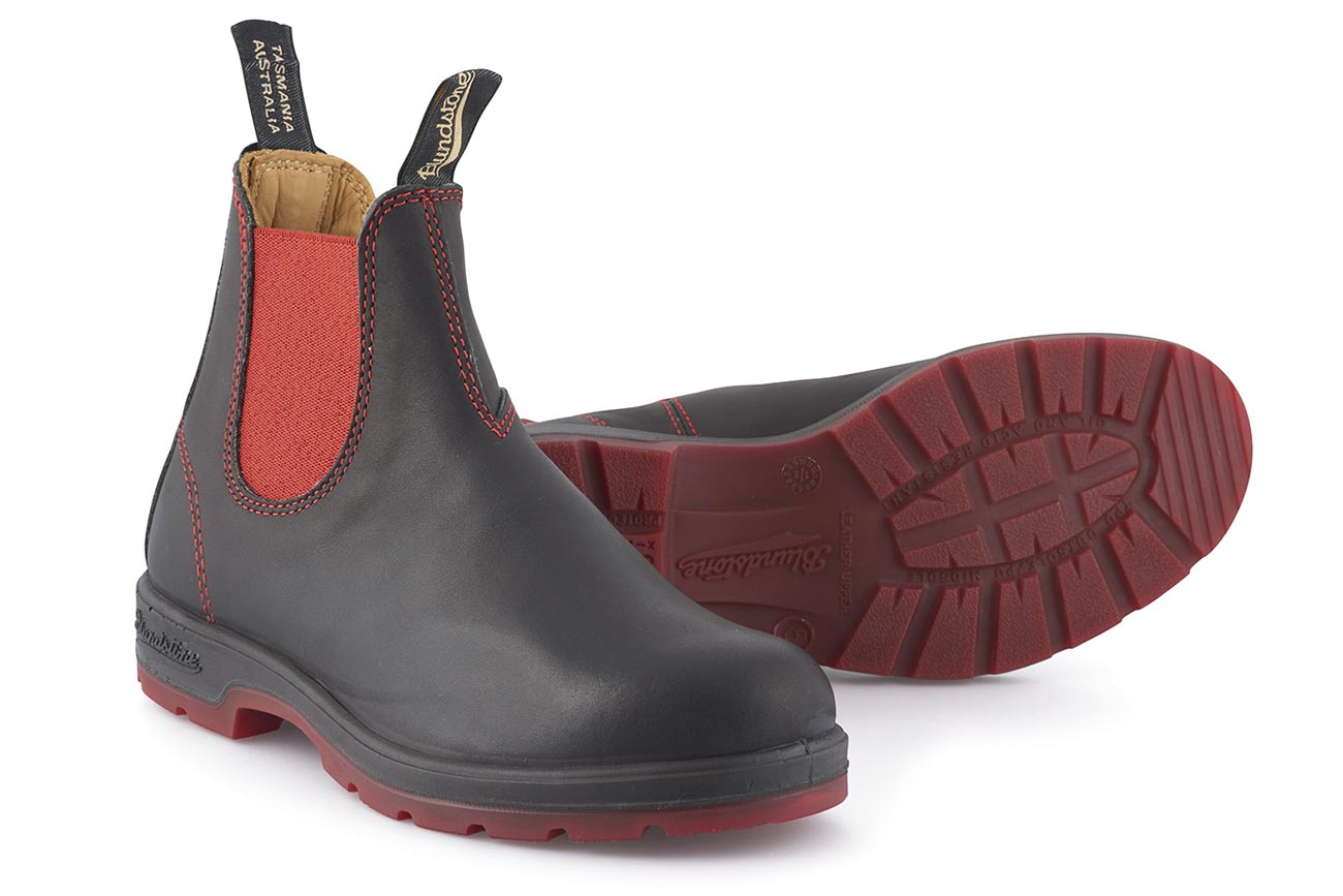 blundstone-1316-classics-chelsea-boot-black-red image 4